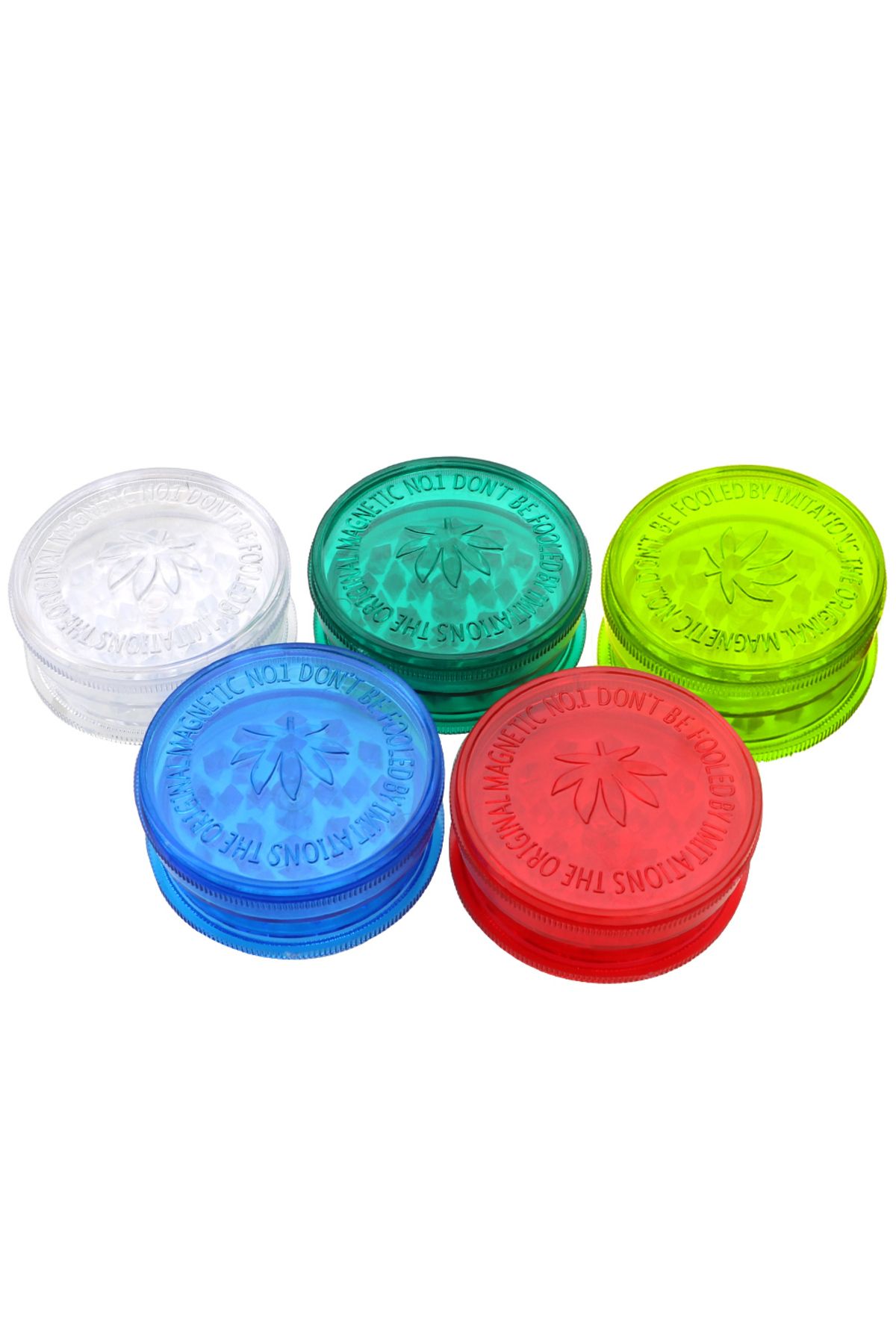 Choice-Plastic Tobacco Grinder Color Random Smoking Accessories Herb Grinder Tobacco Spice Crusher Round... 1