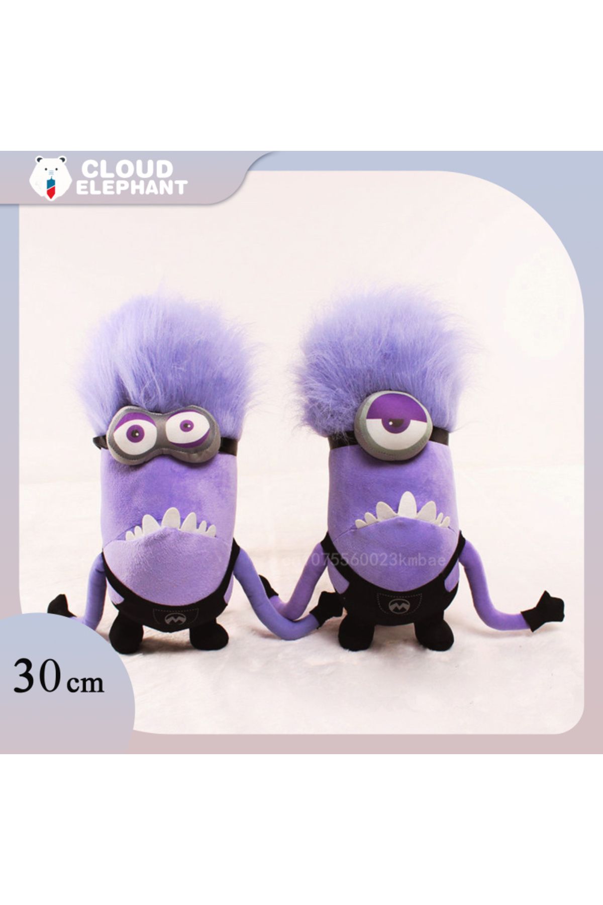 Choice-Despicable Me Movie Peripheral Minions Plush Dolls Cute Anime Purple Minions Stuffed Toys Home De... 2
