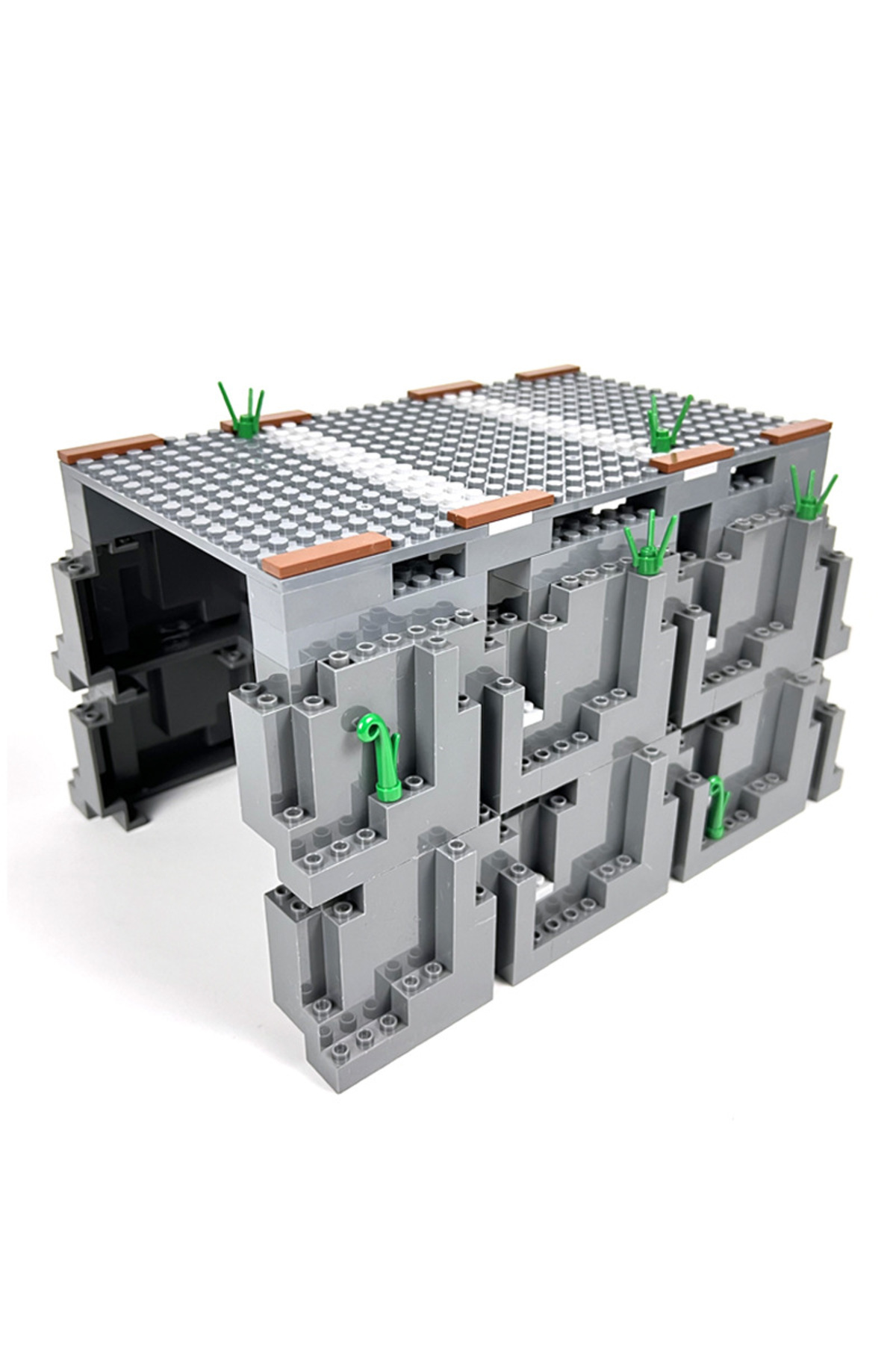 بلوک ساختمانی موک – شبیهسازی قطار، جاده، غار سنگی، صحنه باغ، ساخت کامیون راهآهن