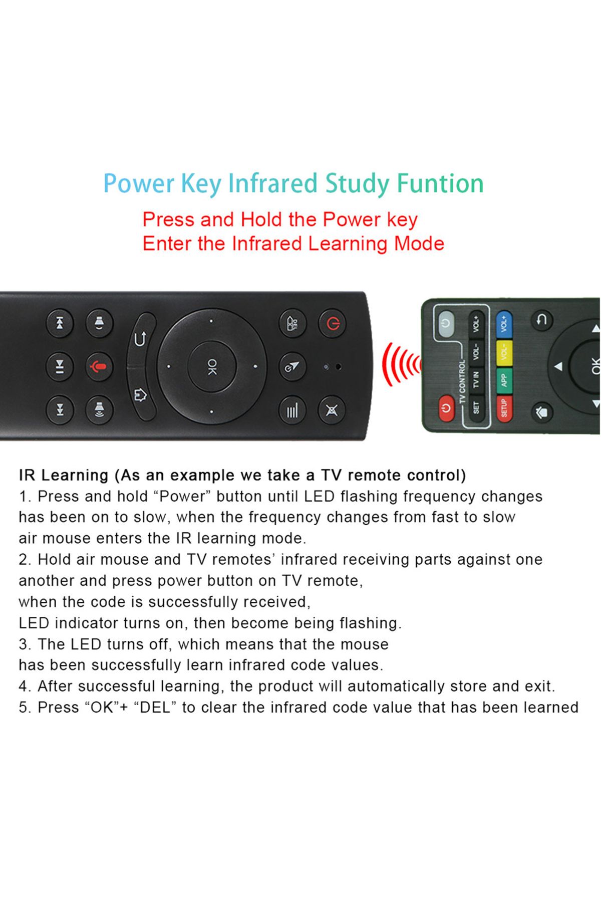 Choice-G20 G20S Smart Voice Remote Control 2.4G Wireless Backlit Air Mouse Gyroscope IR Learning For H96... 6
