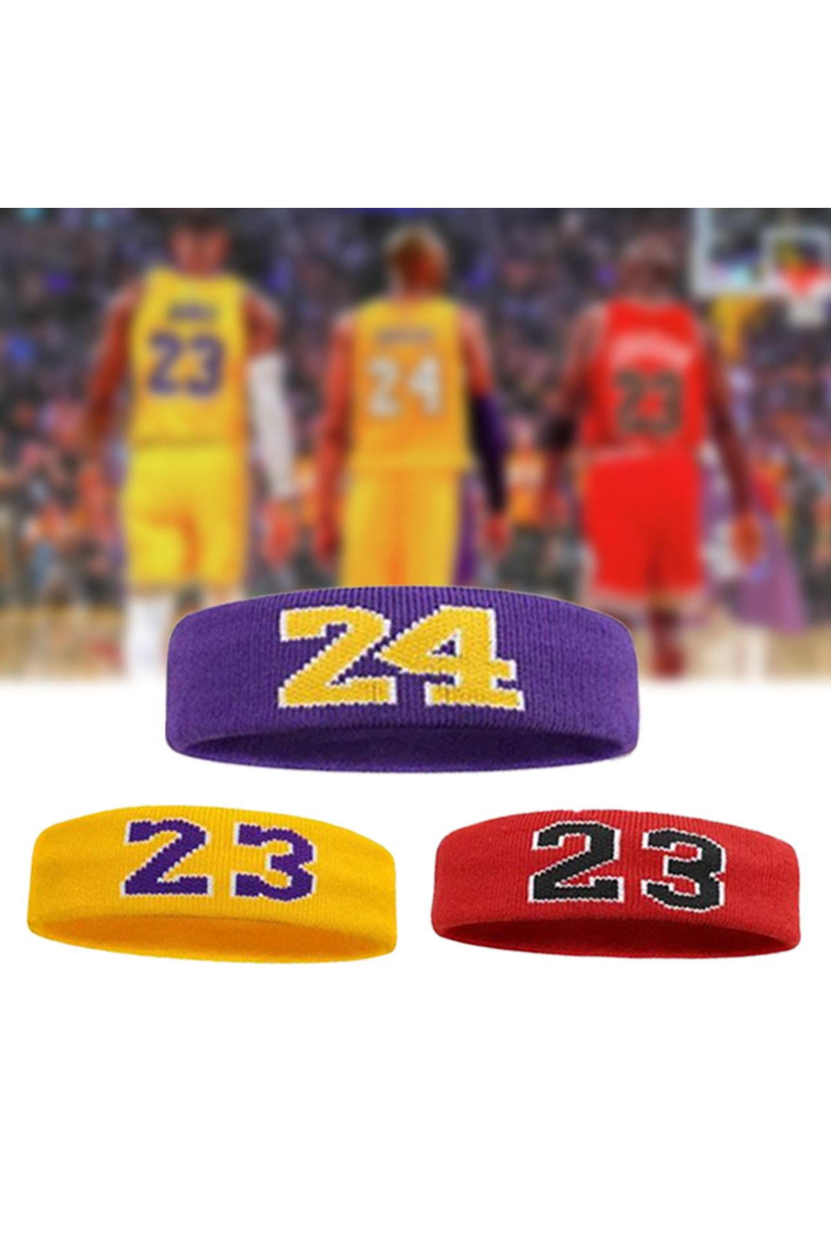 Choice-1Pcs Cotton Sports Headband Elastic Antiperspirant Sweatband Protection Basketball Tennis Adult K... 2