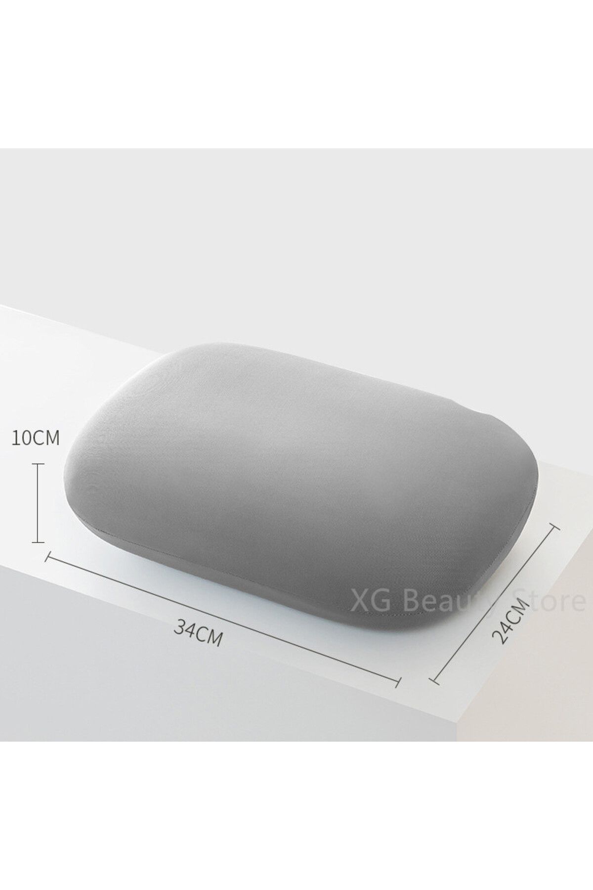 Choice-1PC Soft Travel Pillow Memory Foam Neck Pillow Slow Rebound For Sleeping Cervical Health Massage ... 2