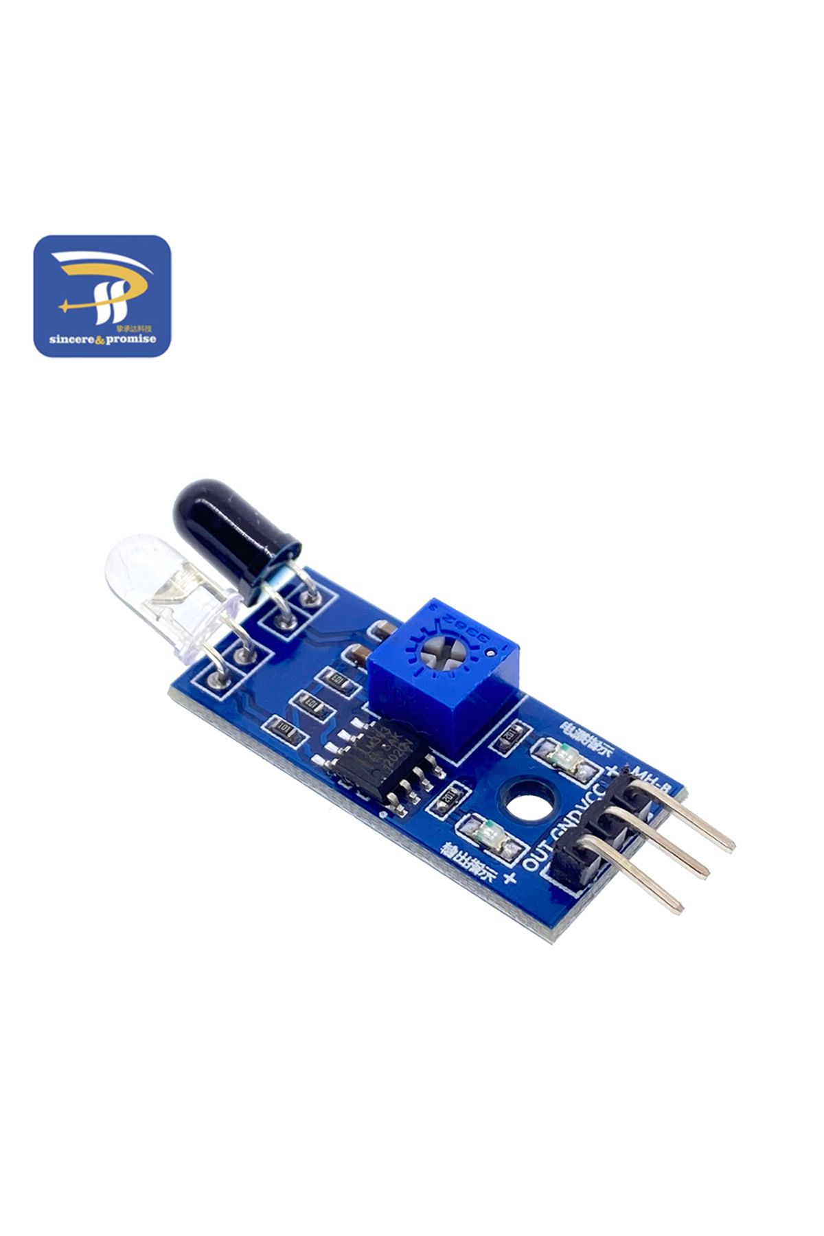 Choice-IR Infrared Obstacle Avoidance Sensor Module For Arduino DIY Smart Car Robot 3-wire Reflective Ph... 3