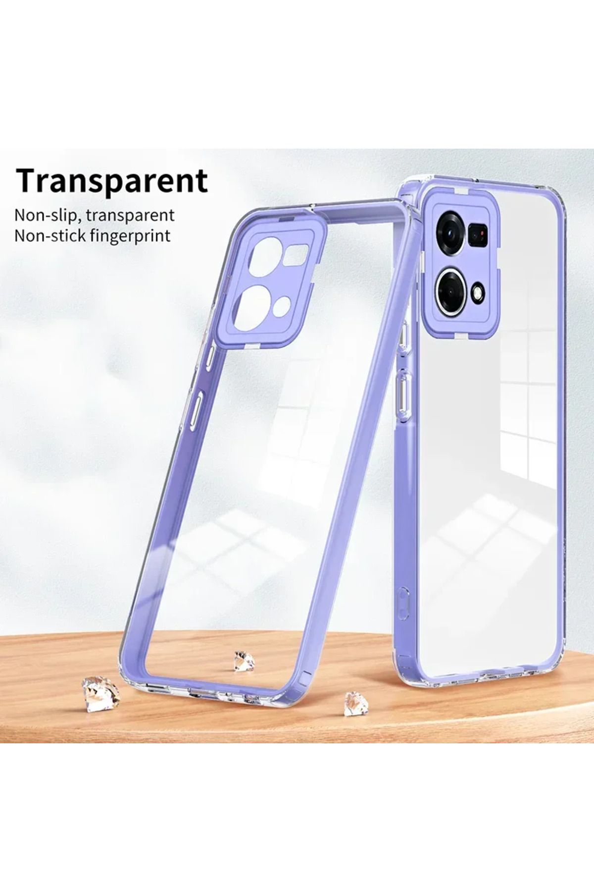 Choice-جراب شفاف عالي الدقة مقاوم للصدمات 360 درجة لهاتف OPPO Reno 11 10 8 7 Pro 5G A98 A78 A77 A38 A57 A17 A96 A... 2