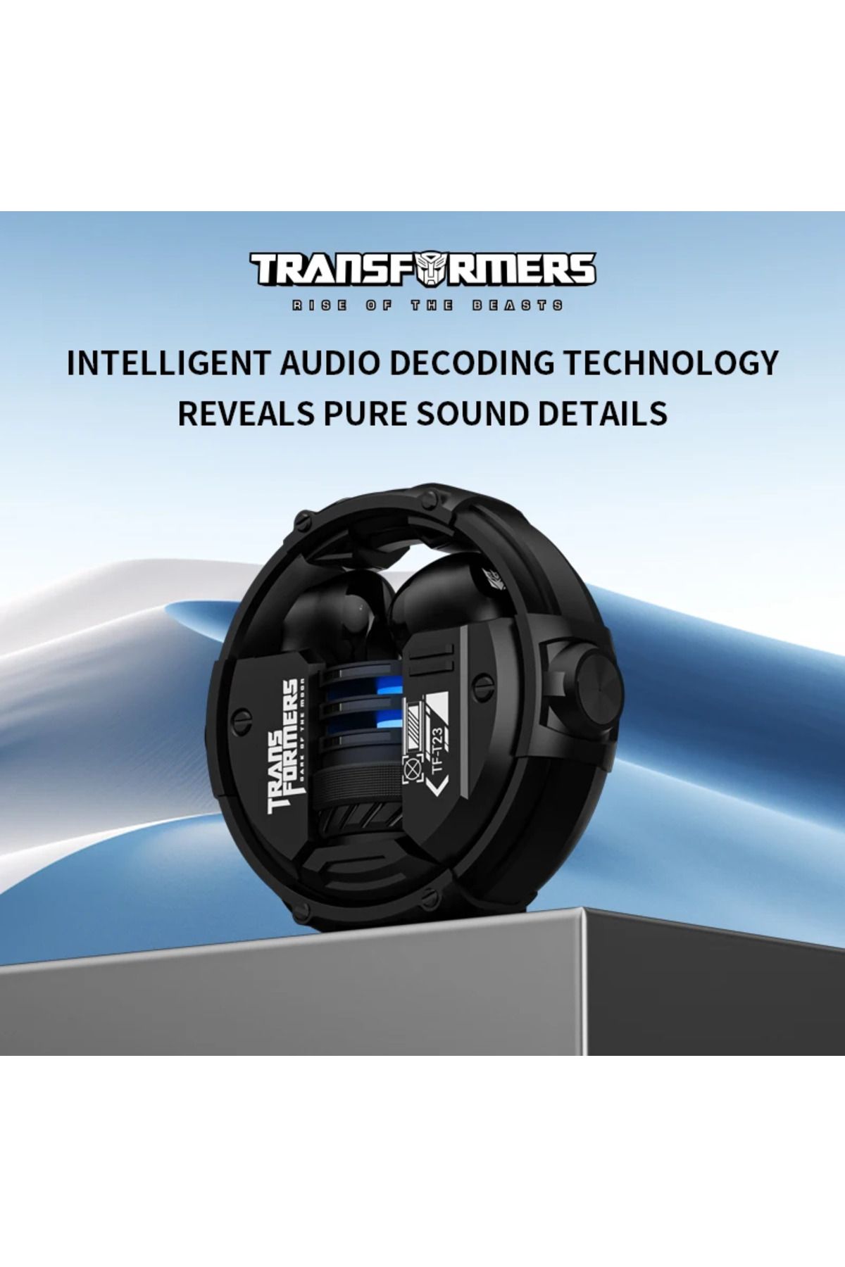 Choice-New TRANSFORMERS TF-T23 Wireless Earphone Touch Control Bluetooth 5.4 Gaming Headset 13mm Dynamic... 6