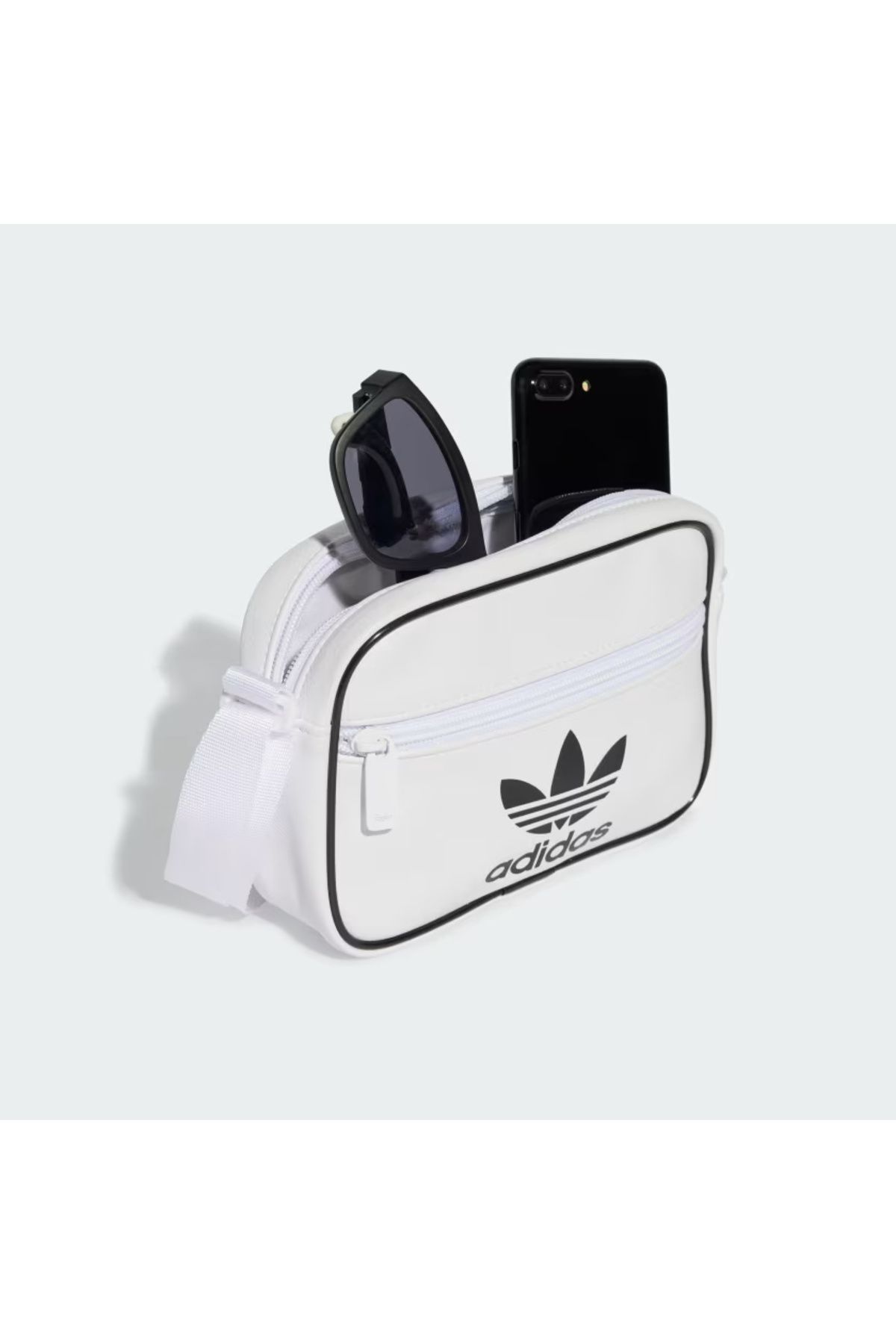 adidas-Shoulder Bag - White - Plain 3