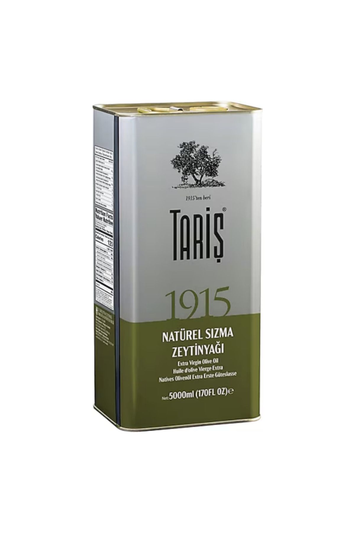 Tariş Naturel 1915 Sızma Zeytinyağı 5 Lt