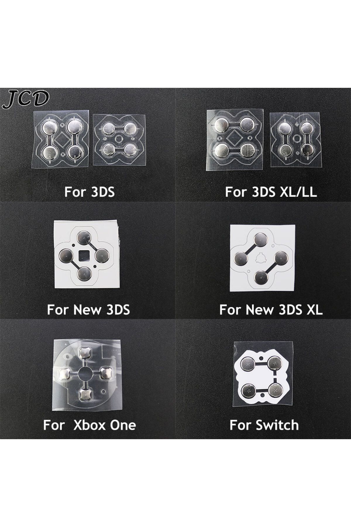 JCD-For Xbox One For Switch Controller DPads D-Pad Metal Dome Snap PCB Board buttons Conductive F... 2