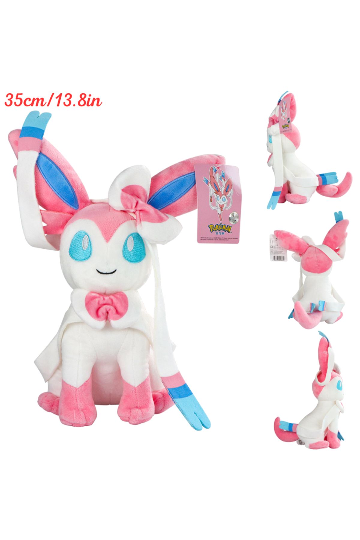 Choice-Eevee Evolution Sylveon Umbreon Espeon Sylveon Glaceon Jolteon Plush Toys Plush Toys Pokemon Stuf... 1