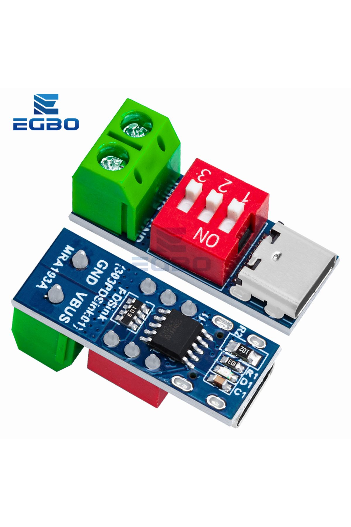 Choice-USB-C PD Trigger Board Module PD/QC Decoy Board Fast Charge USB Type-c to 12v High Speed Charger ... 5