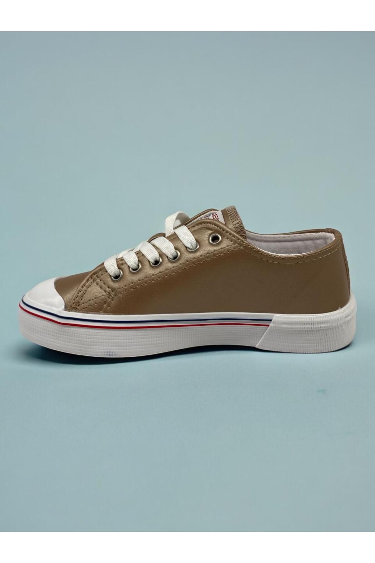 اسنیکر چند رنگ زنانه U.S Polo Assn. Penelope Rose Gold Copper کفش ورزشی U.S. Polo Assn.
