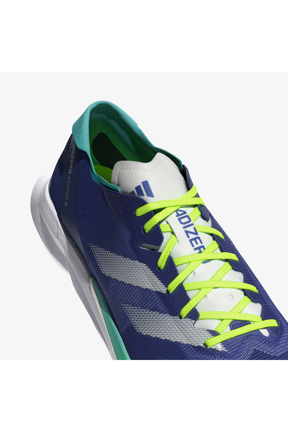 Adizero Adios 8 Erkek Lacivert Koşu Ayakkabısı — آبی MDF87 — تصویر 7 از 8