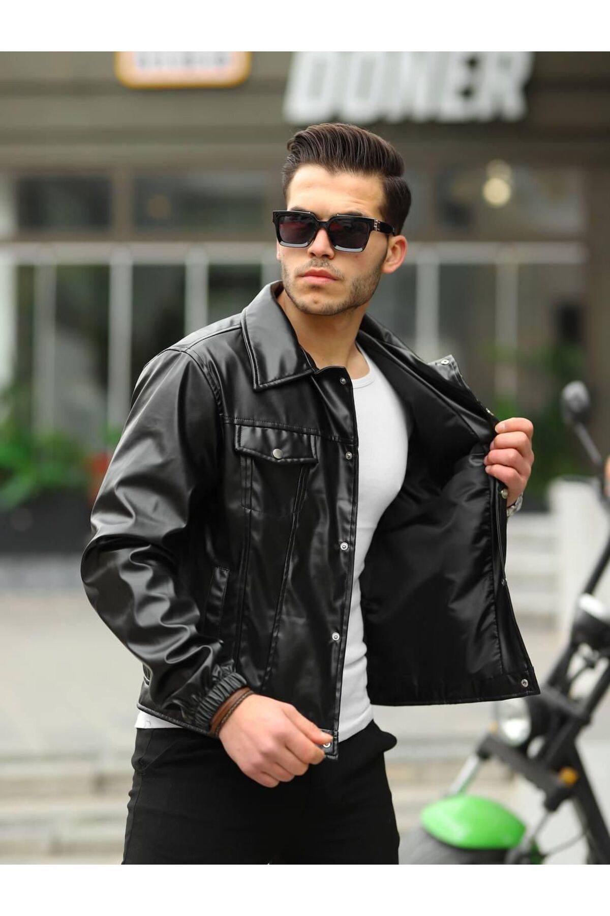 NEW WOLF-Men's Leather Jacket 2