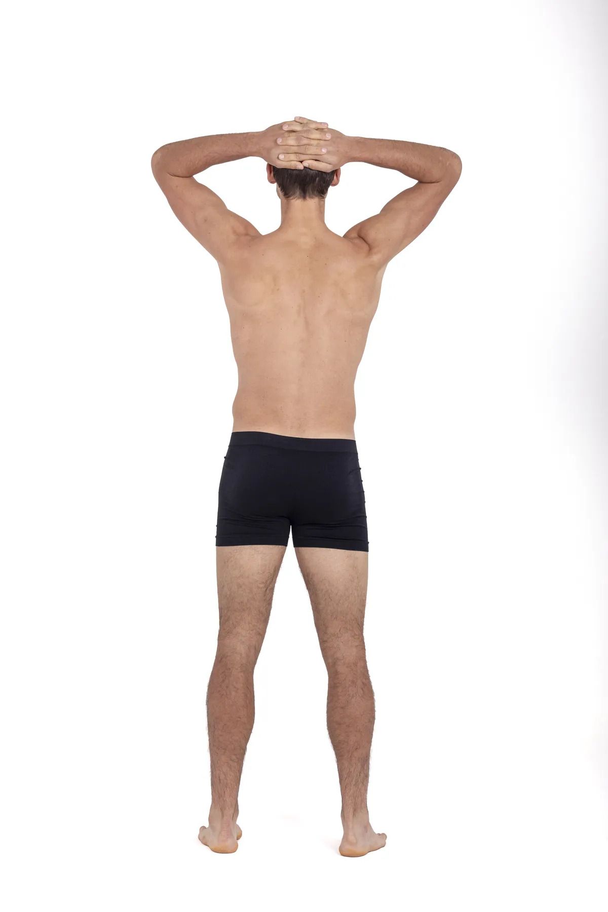 OIL COMPANY-Thermal Black Seamless 3-Piece Boxer Set - 3Rd Level 3