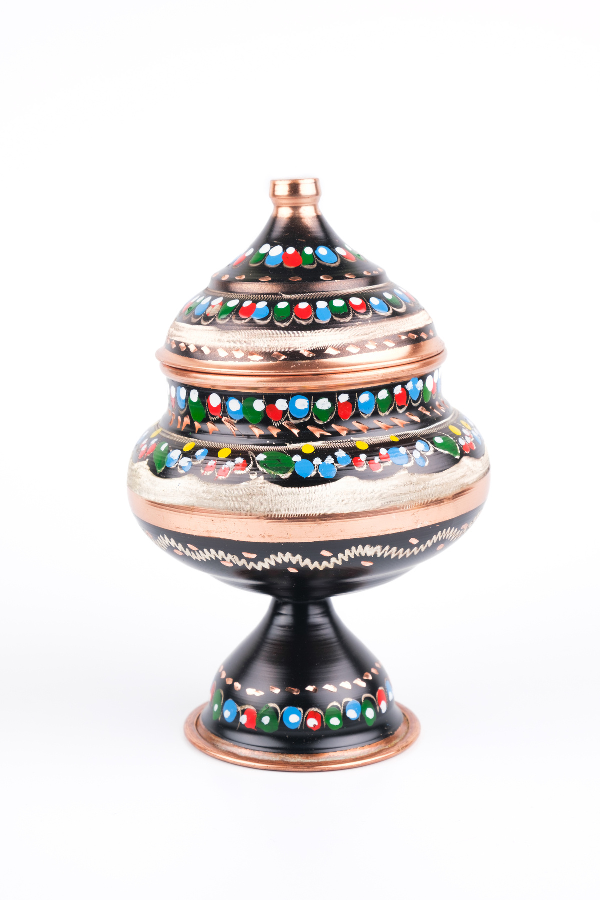 Zinnun Erzincan Bakır Düz Şekerlik