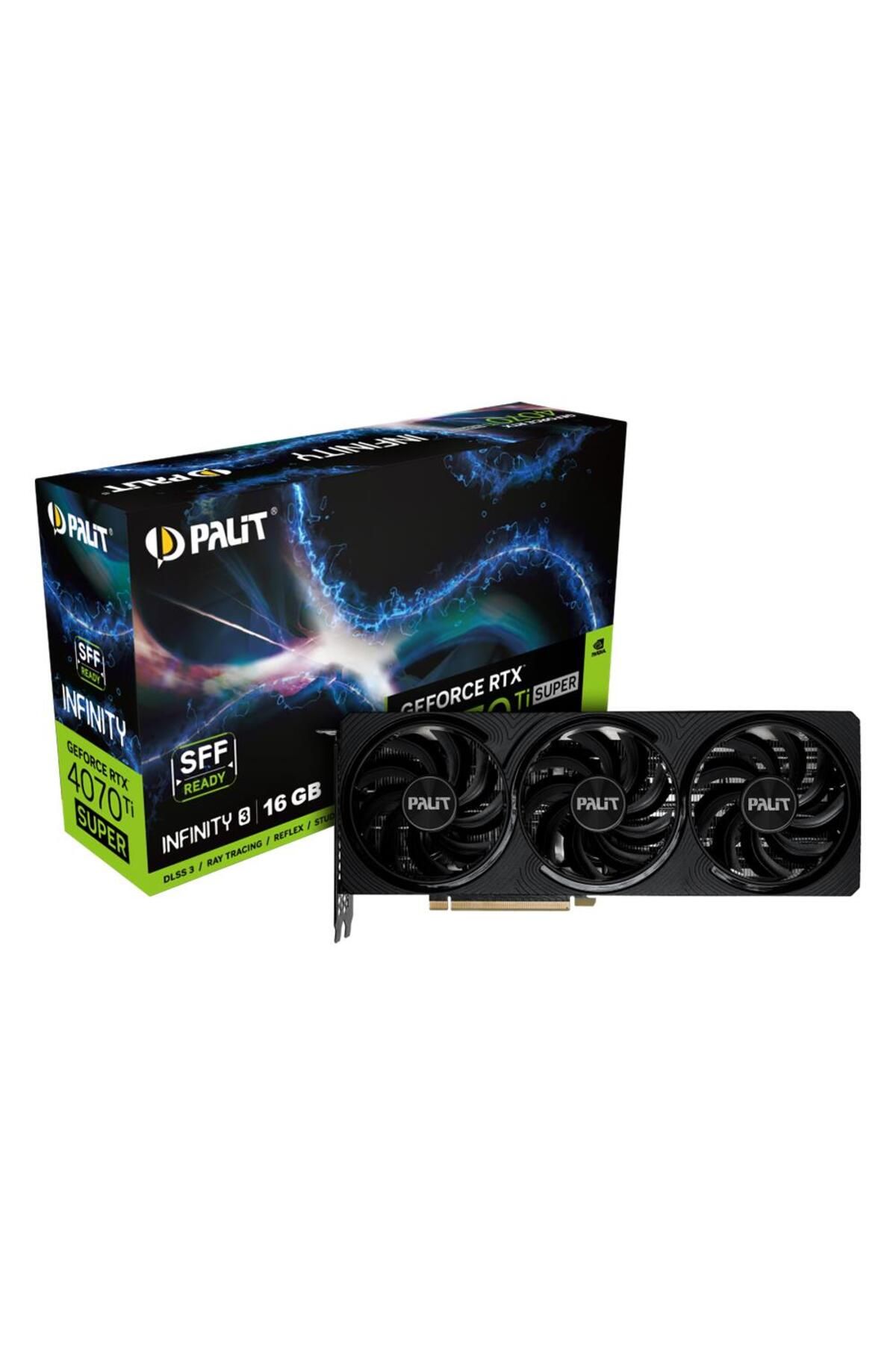 PALIT Nvidia Geforce Rtx4070ti Super Infınıty 3 Oc 16gb 256bit Gddr6x Ekran Kartı Ned47ts019t2-1043s