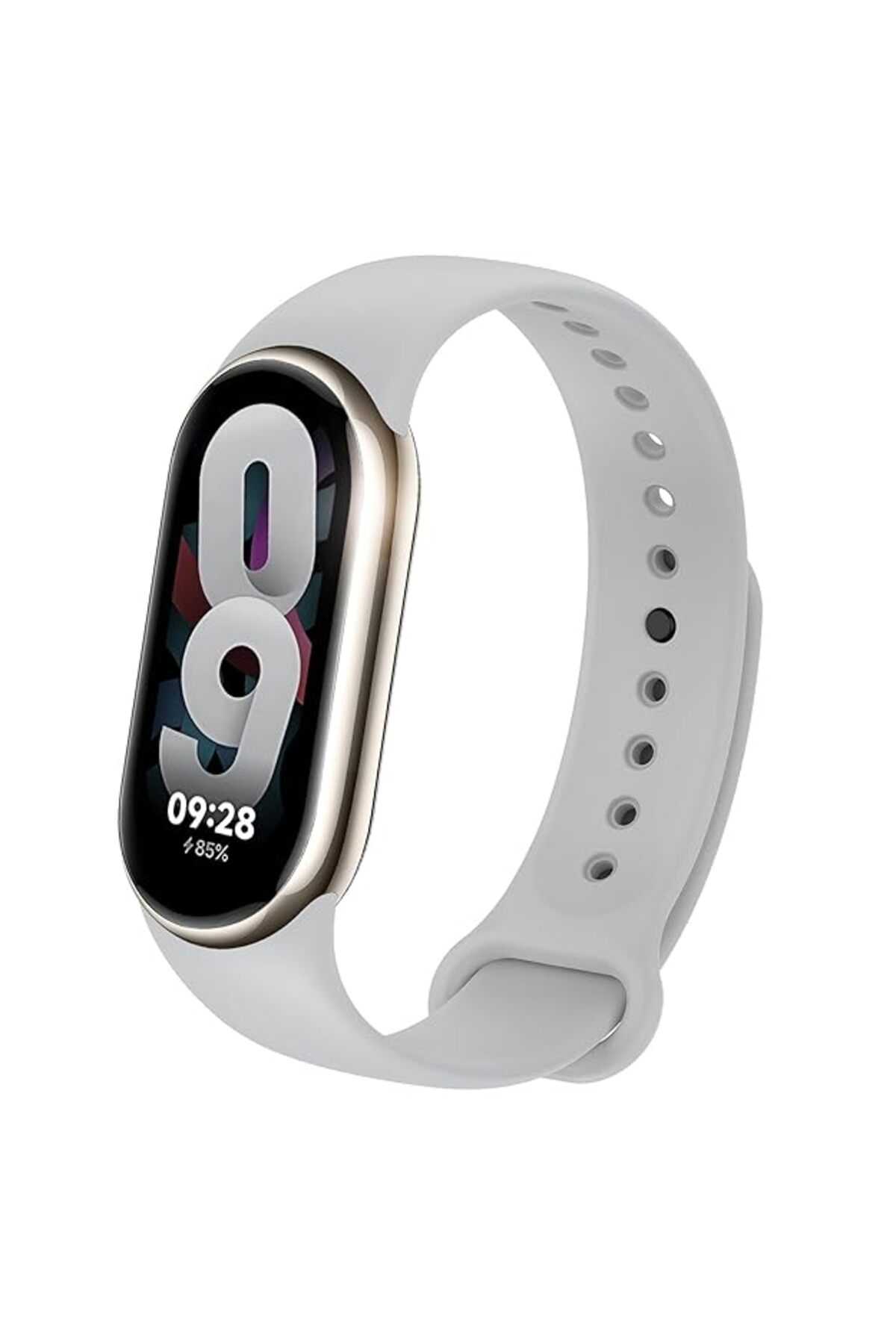 Xiaomi Mi Band 8 Uyumlu Kordon Liquid Silikon Ayarlanabilir Renkli Lekelere Dayanıklı Lansman Kordon