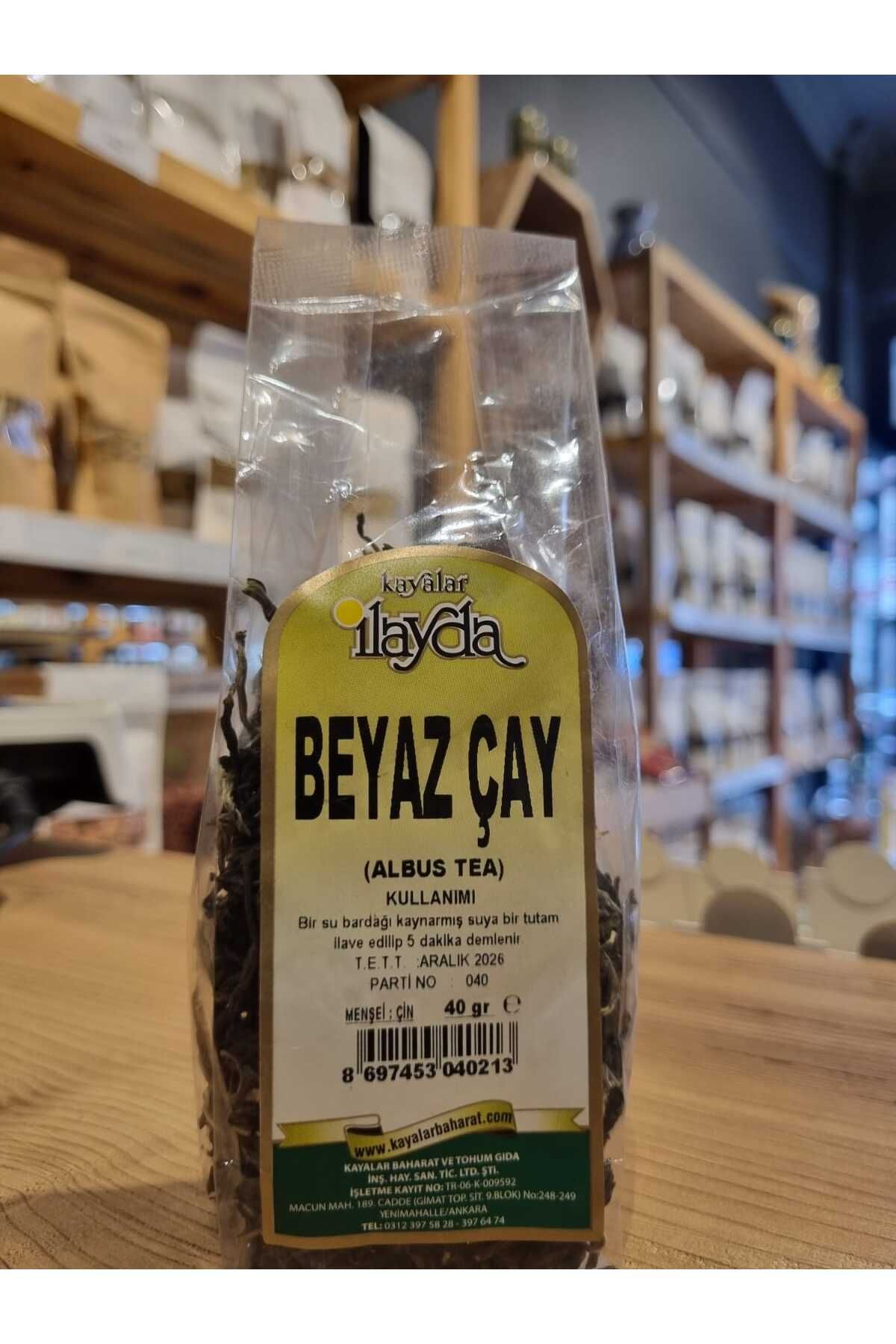 İlayda Beyaz Çay 40 Gr