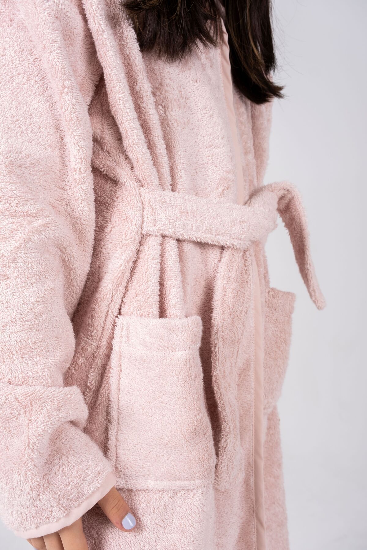 EIFIN Kapşonlu Bambu Çocuk Bornoz Çok Yumuşak fotoğrafı 5 (önizleme)