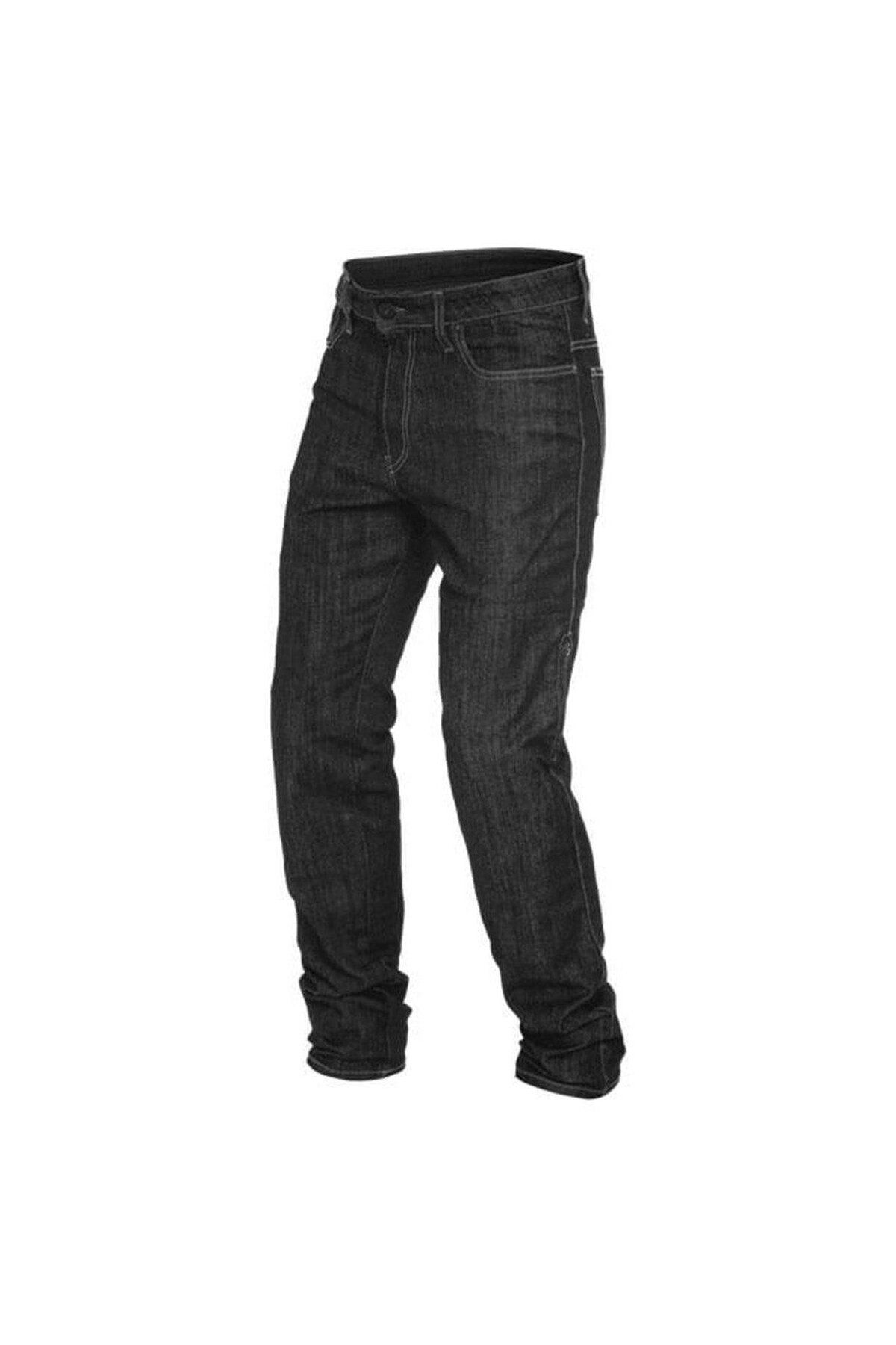 Dainese Regular Black Tekstil Kot Pantolon