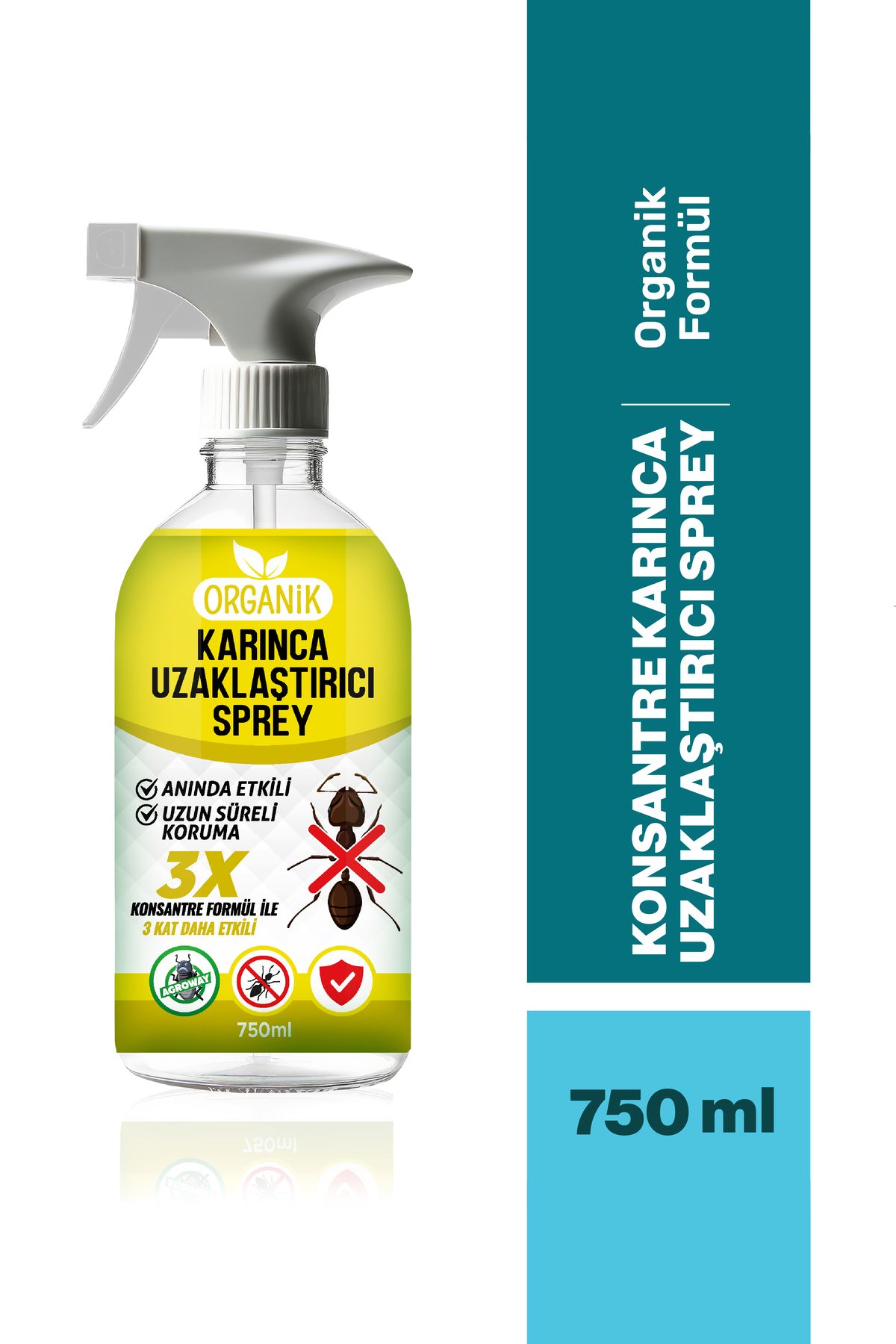 agroway Organik Karınca Kovucu Sprey – Doğal Ve Etkili Koruma Sağlayan Formül