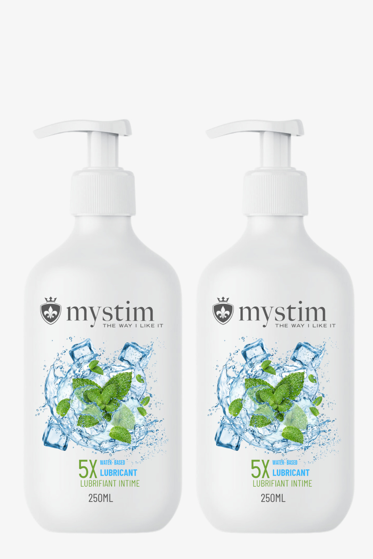 Mystim The Way I Like It 2 Adet 250ml Nane Aromalı Kayganlaştırıcı Jel - Ferahlık ve Doğallık