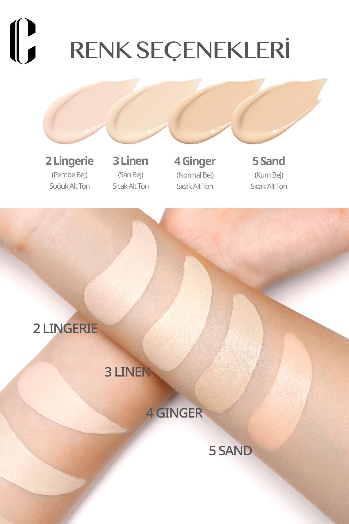 CLIO-Cushion Clio Kill Cover Fixer Cushion+Refill Spf50+/Pa+++ with Matte Finish Coverage (04/Ginger) 4