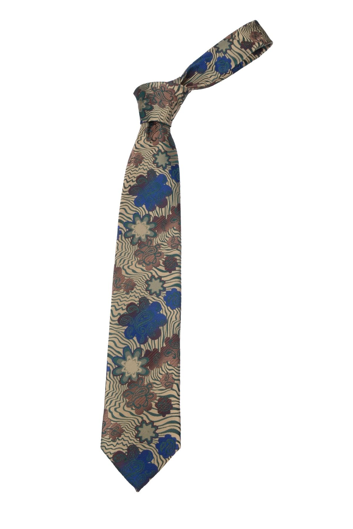 Cengiz İnler-Men's Floral Tie 1