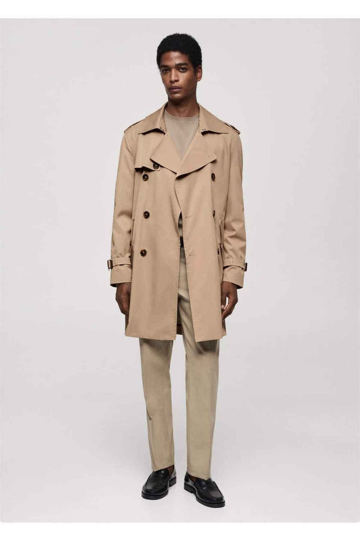 MANGO Man-Classic water repellent trench coat 2