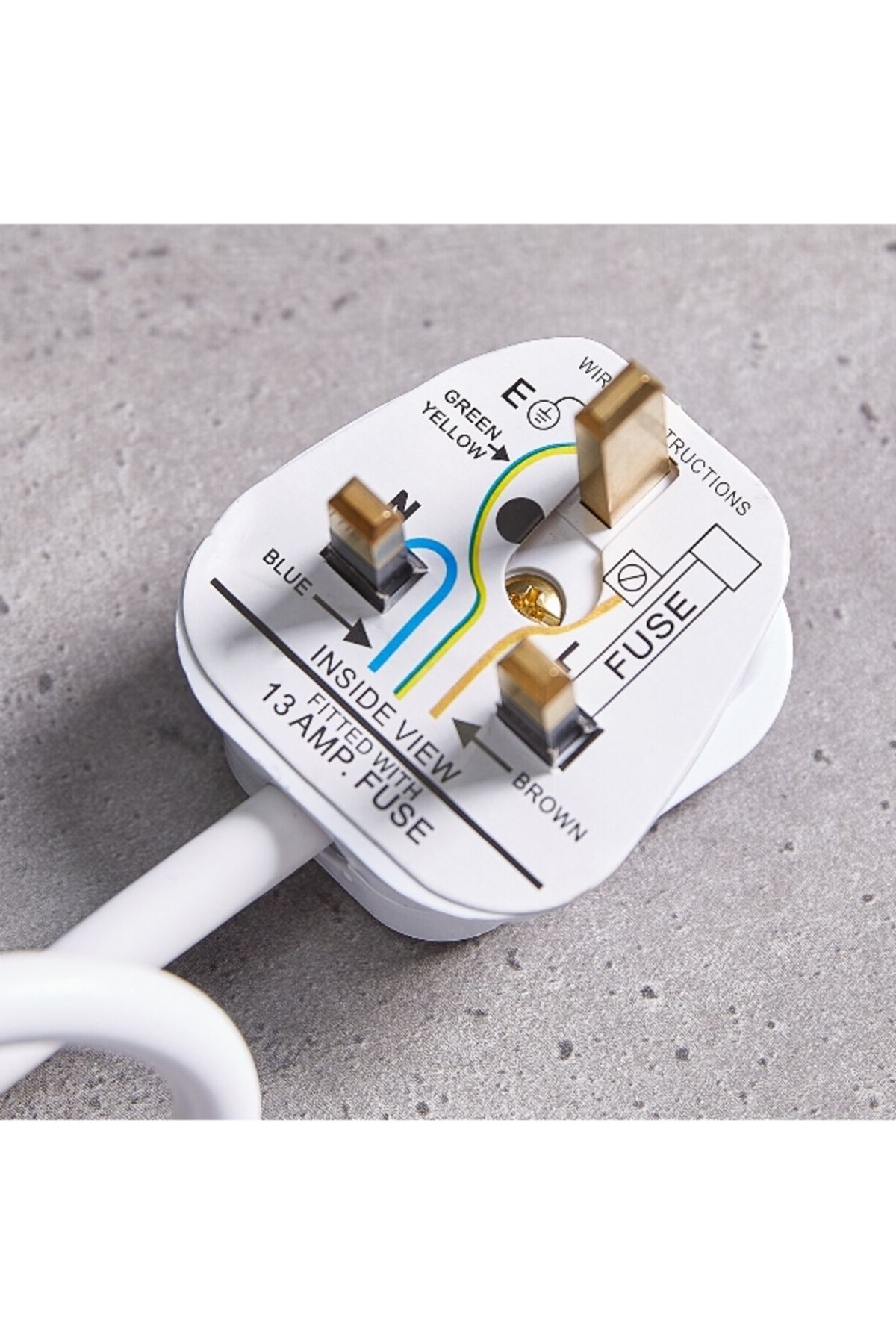 Home Box-3-Way Switched Saso Extension Board with 2 m Cord 3