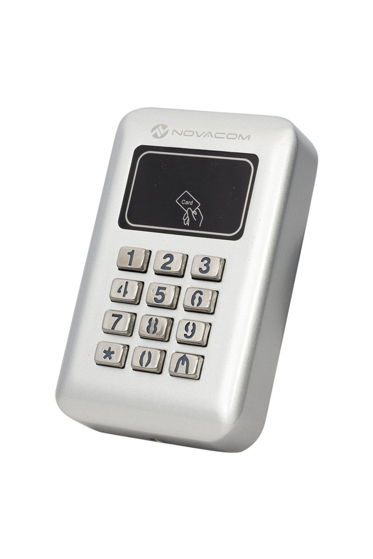 E BULURUM NOVACOM NC-MS03WP METAL ŞİFREMATİK OKUYUCU SU GEÇİRMEZ (PİN+PROX) (5067)