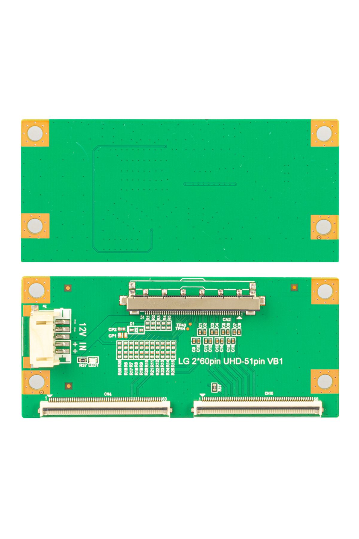 Lunaross 2X60 PIN- 51 PIN LG T-CON FLEXI ÇEVİRİCİ BOARD (4914)