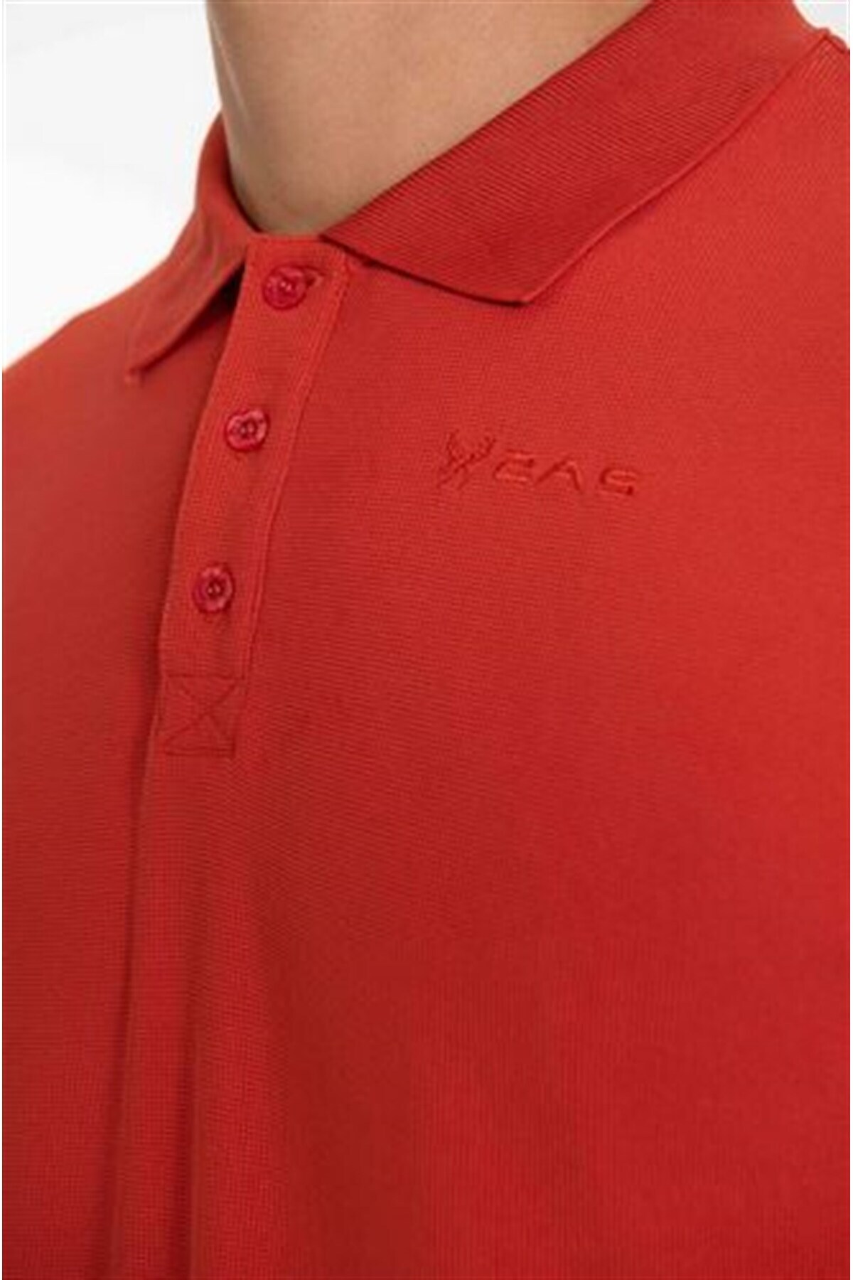 2AS-Tricou cu gât polo Teal 5