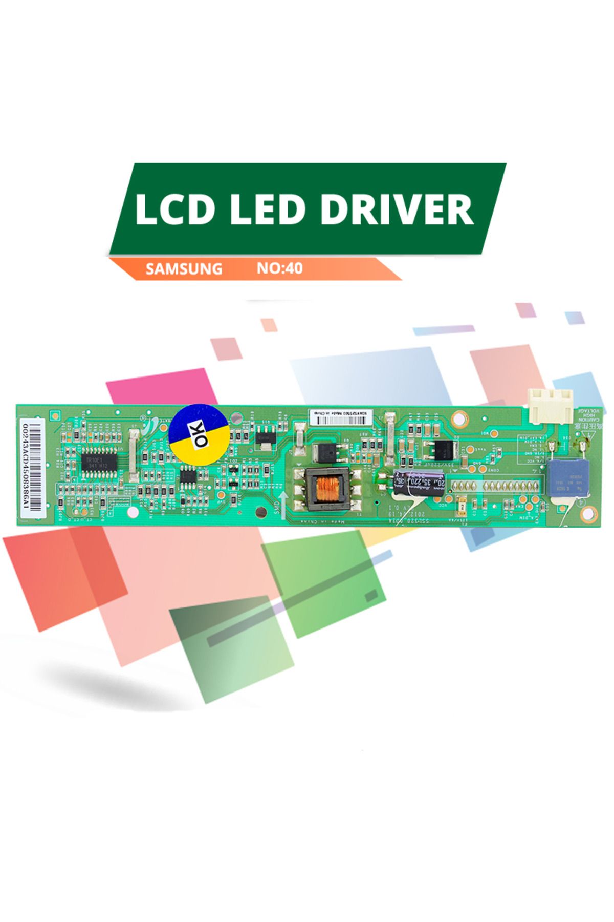 Lunaross LCD LED DRİVER SAMSUNG (SSL320-OD3A) (LTA320AP33)-(WK-40) (4914)