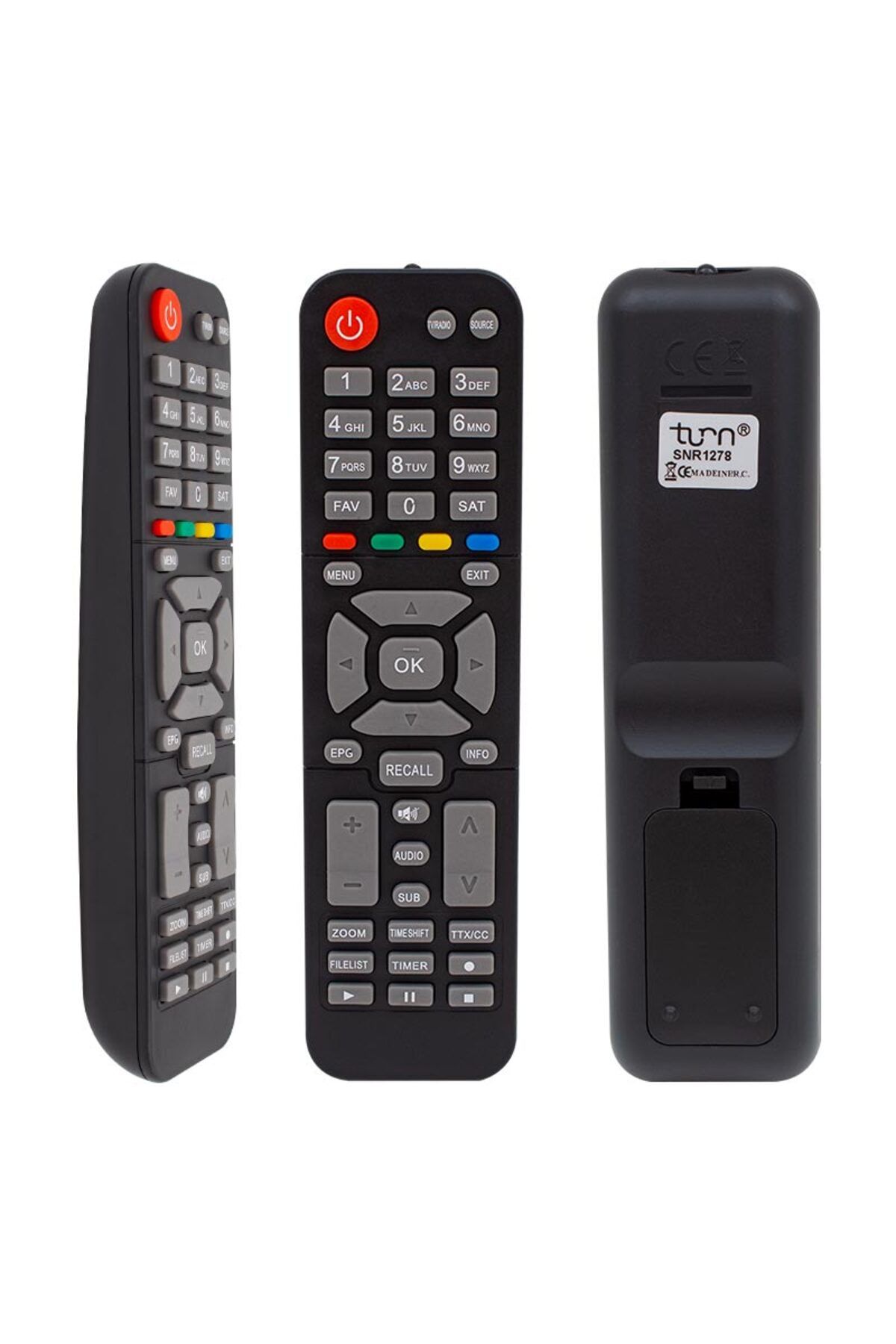 Robinanka TECNOBOX TWIN HD *FOXSTAR TWİN * ROSE PREMİUM MİNİ SCART+HD HD UYDU KUMANDASI