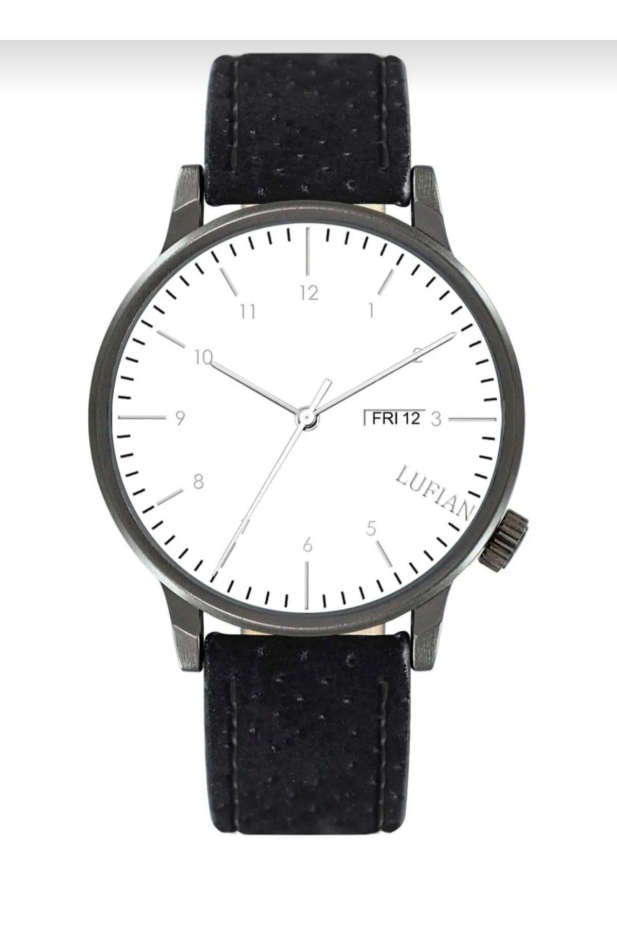 Lufian-Men's White Wristwatch 3403 1