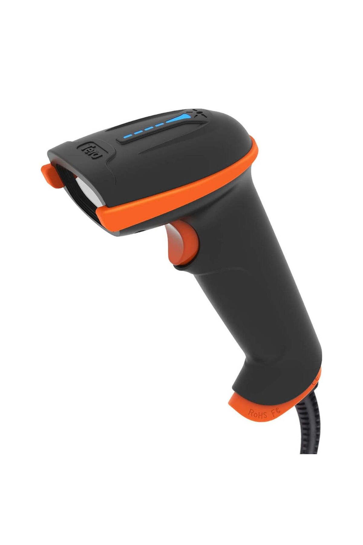 TERA-Qr Barcode Scanner D5100Y - 1D 2D Wired, Dustproof and Impact Resistant 1
