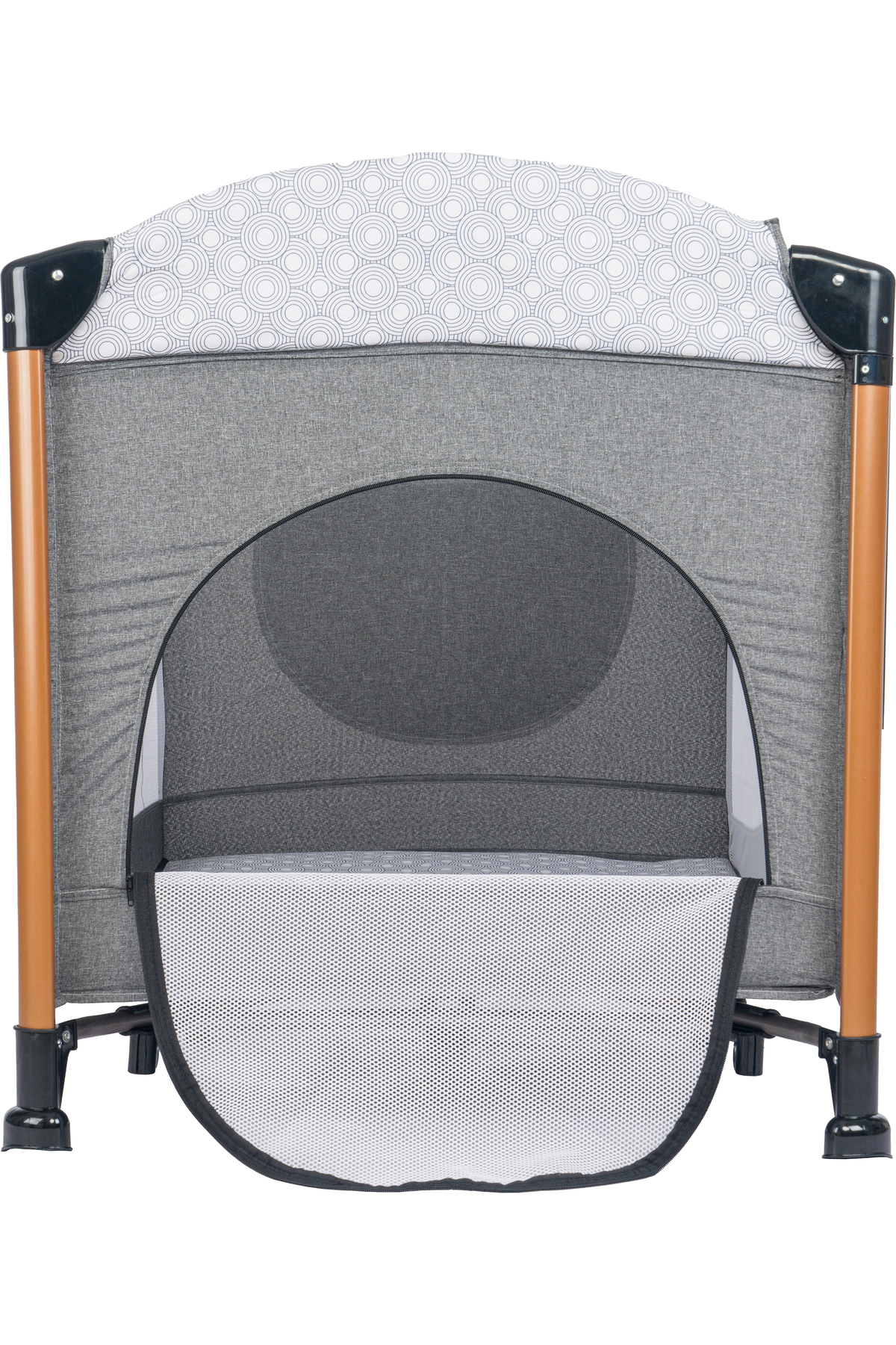 Mamma Luxury Alüminyum Anne Yanı Organizerli Dönenceli Park Yatak Beşik 70 x 110 cm. fotoğrafı 7 (önizleme)