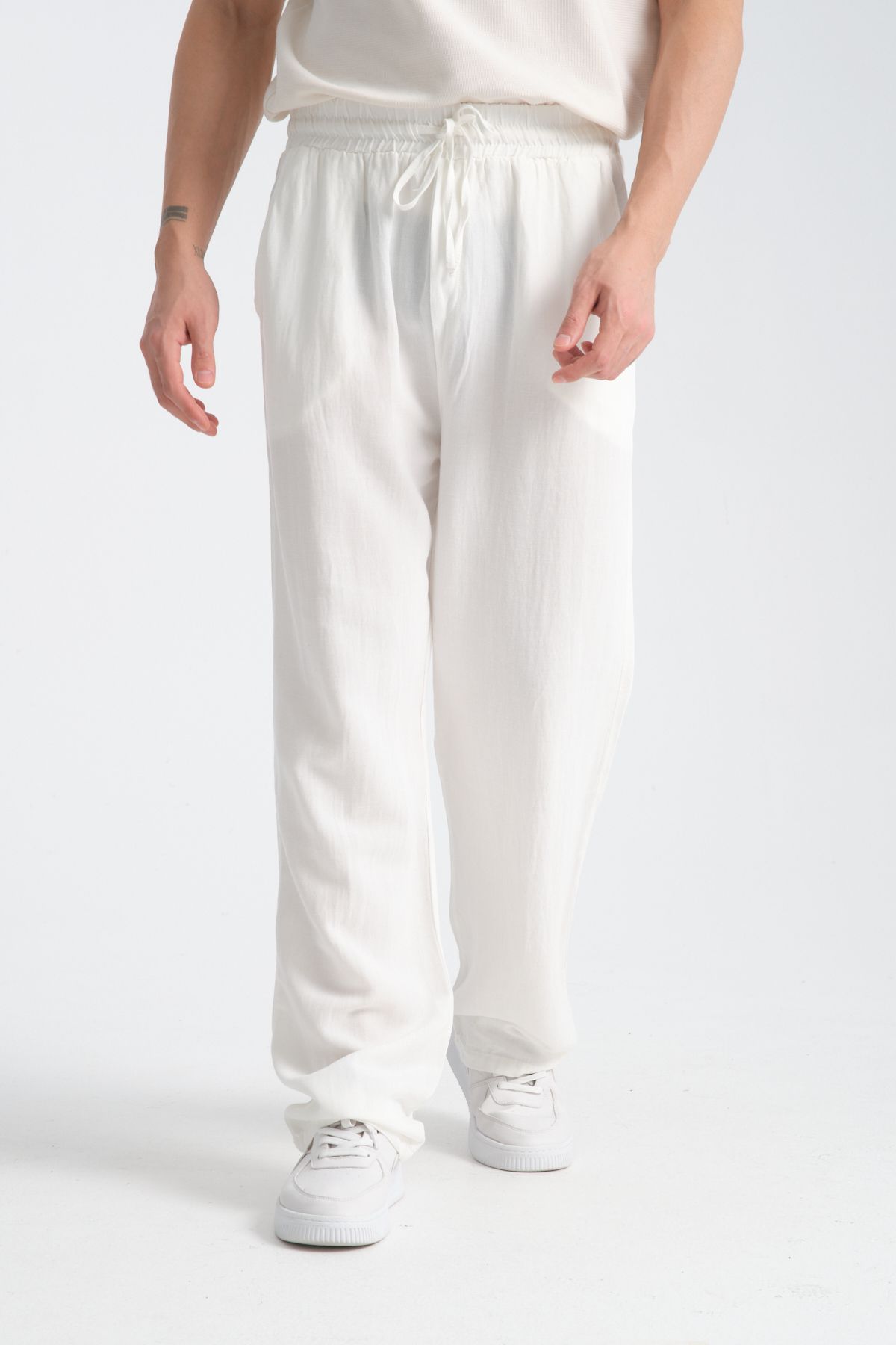 Redline-Comfortable Linen Men's Trousers - Saga Baggy Fit 3