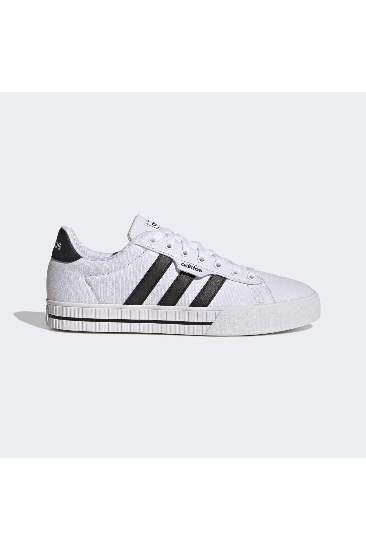 کفش دو و تمرین سفید مردانه زنانه روزانه 3.0 اورجینال adidas