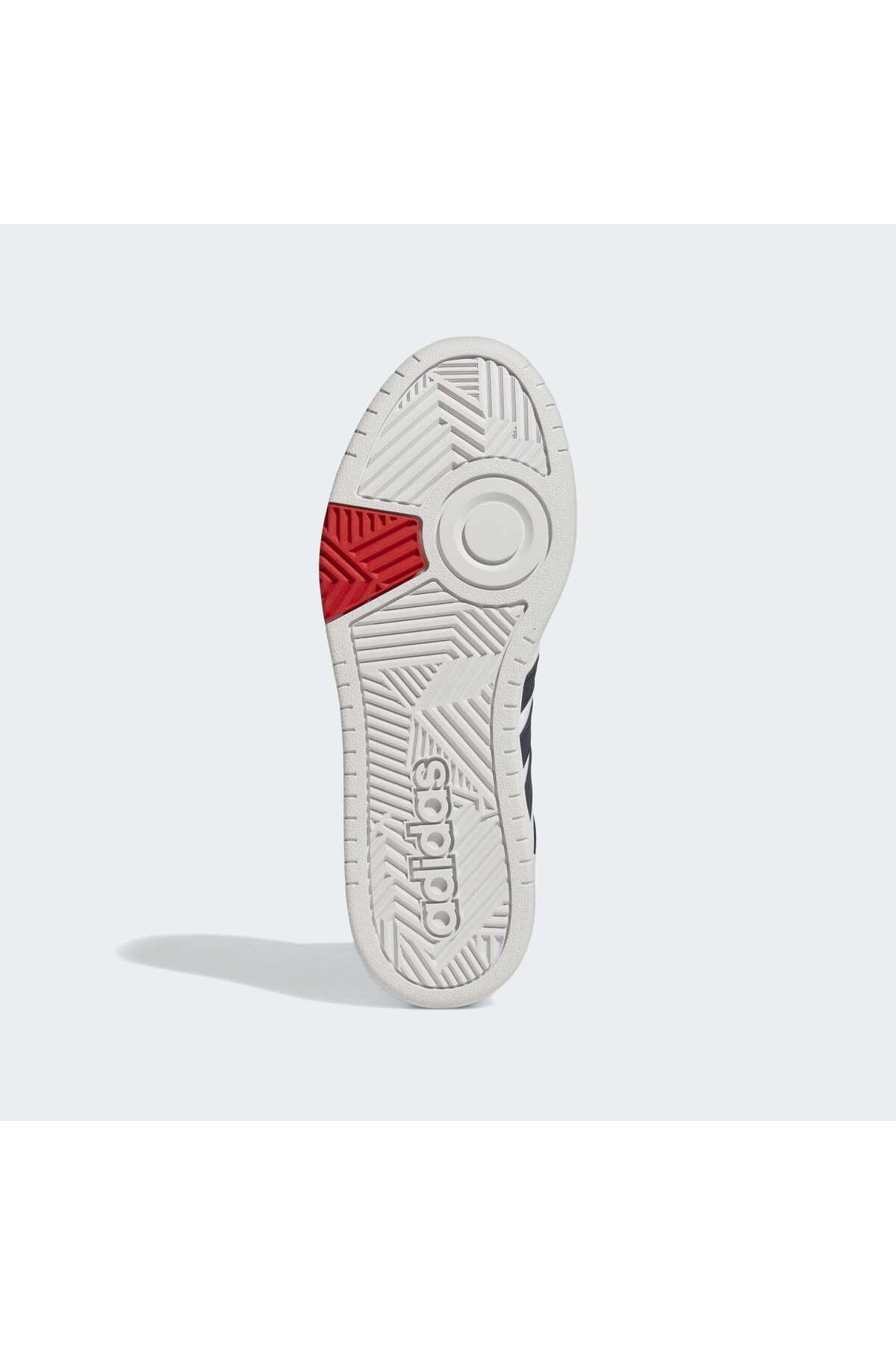 آدیداس کفش کتانی بلند مردانه سفید - Hoops 3.0 Mid