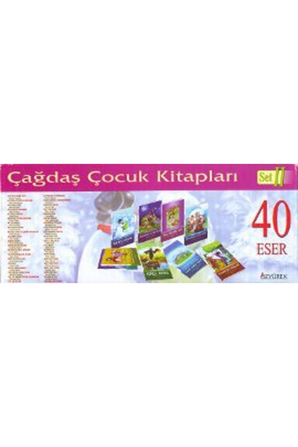 Destek Yayınları Çağdaş Çocuk Kitapları Dizisi 2 (40 Kitap Kutulu)