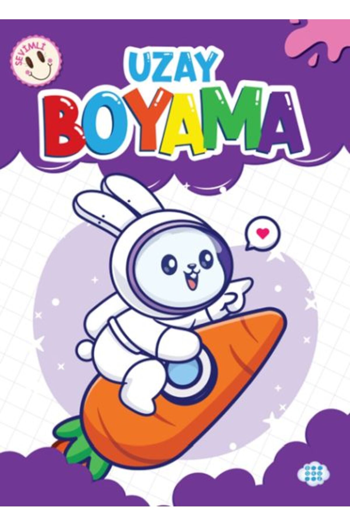 Dokuz Çoçuk Sevimli Uzay Boyama