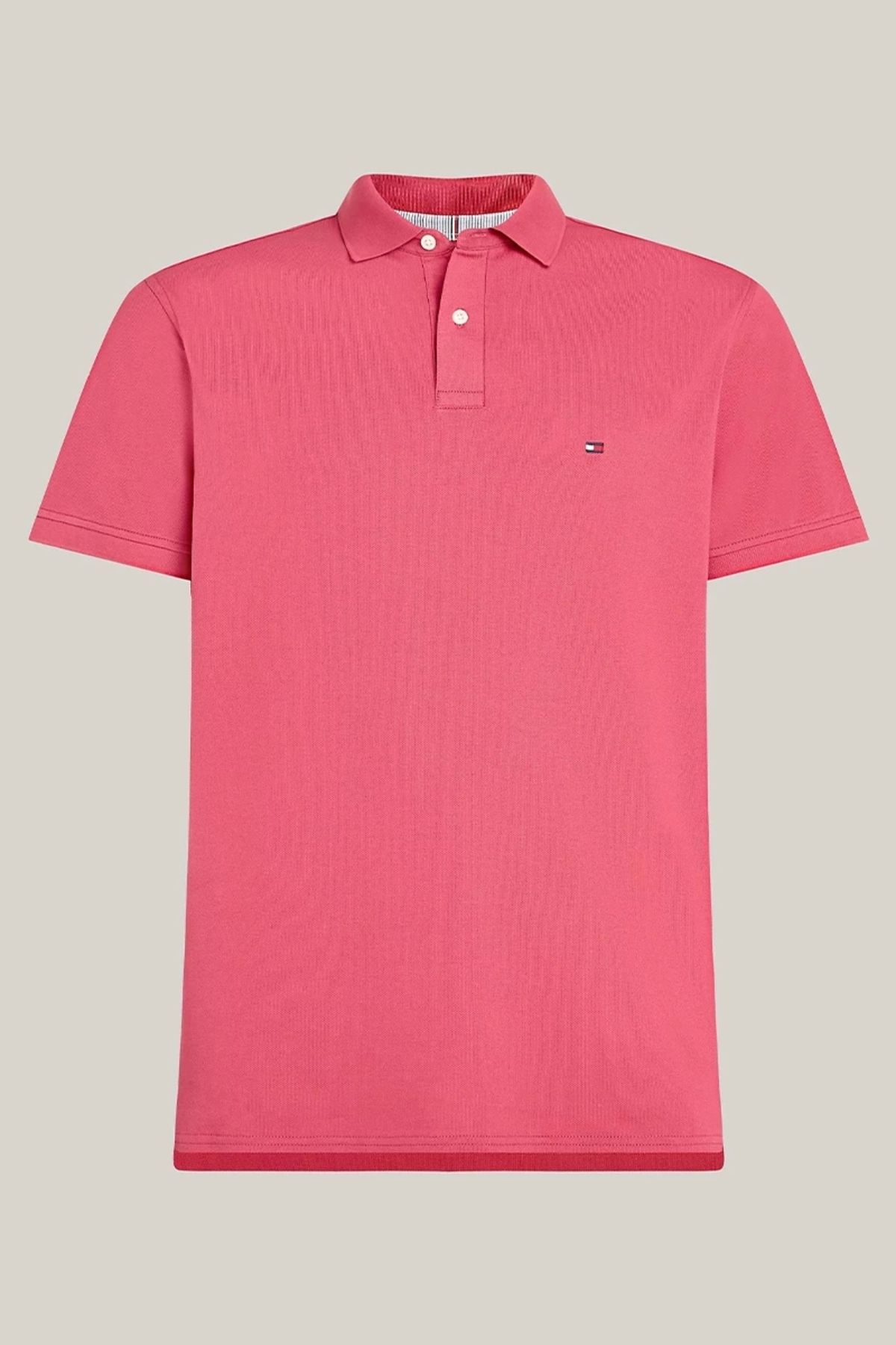 Tommy Hilfiger-Men's 1985 Regular Pink Polo T-Shirt 5