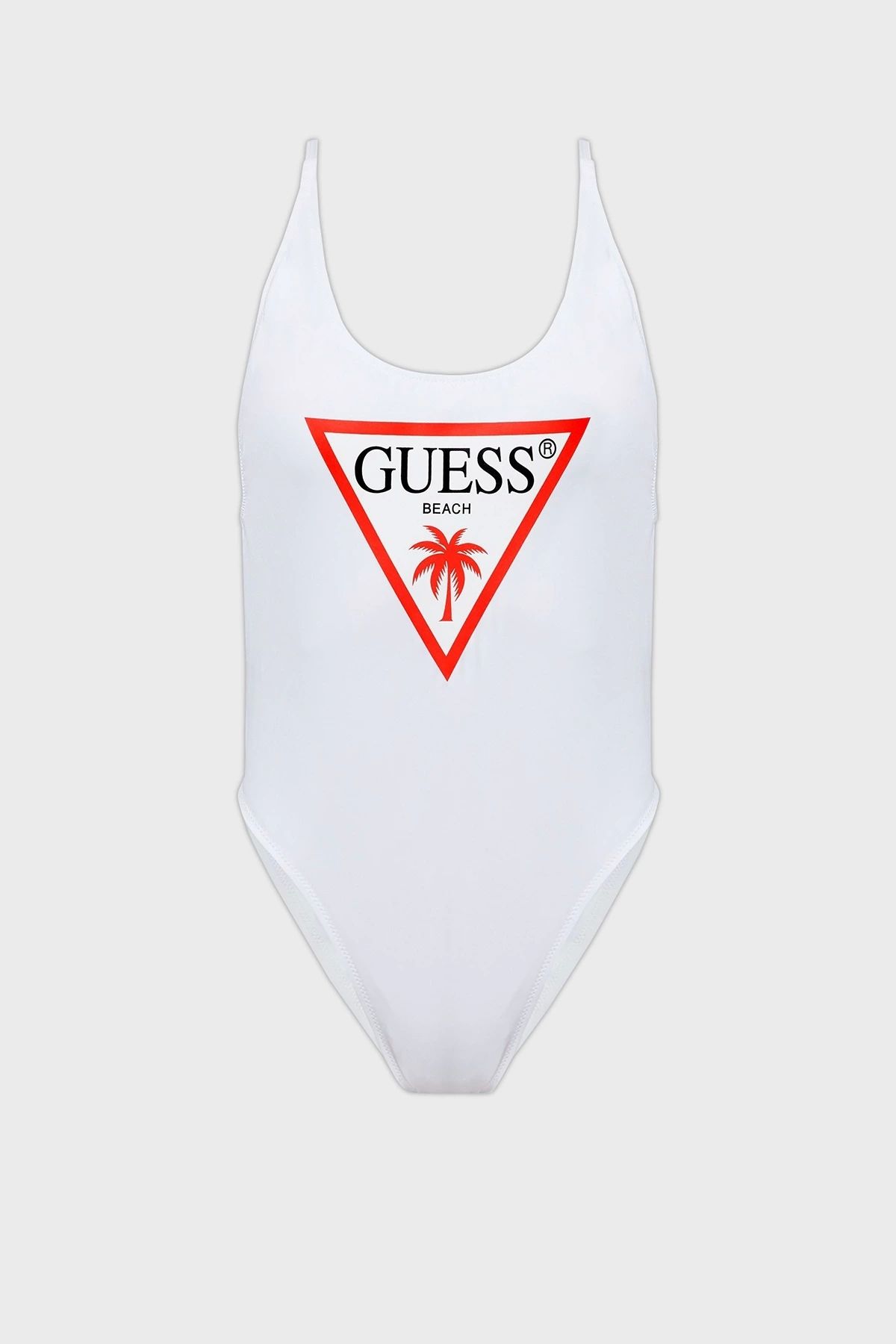 Guess-Women's Front Triangle Logo One Piece 1