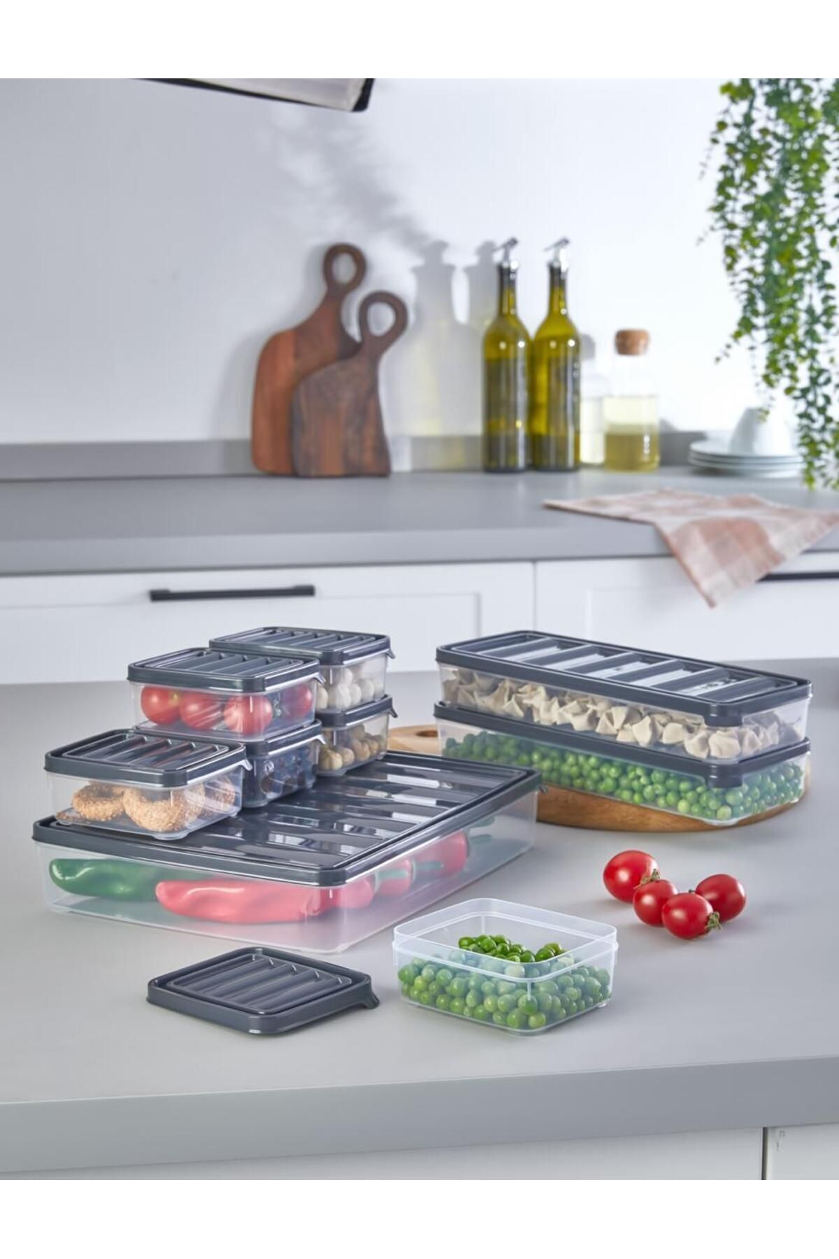 KRM HOME-9 Piece Picnic Breakfast Fresh Food Storage Container - Breakfast 2