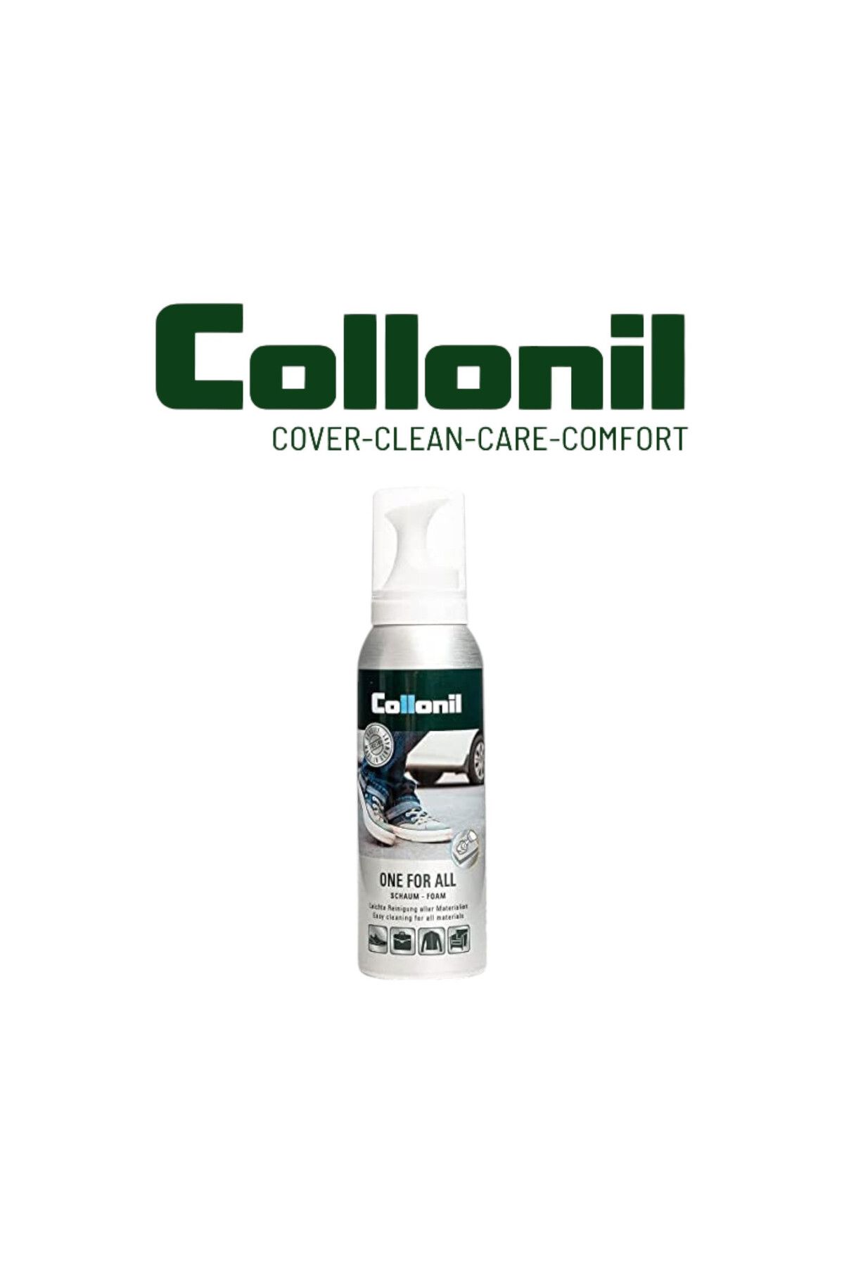 Collonil-Carbon Lab One For All Foam Shoe Cleaning and Sponge Set 3