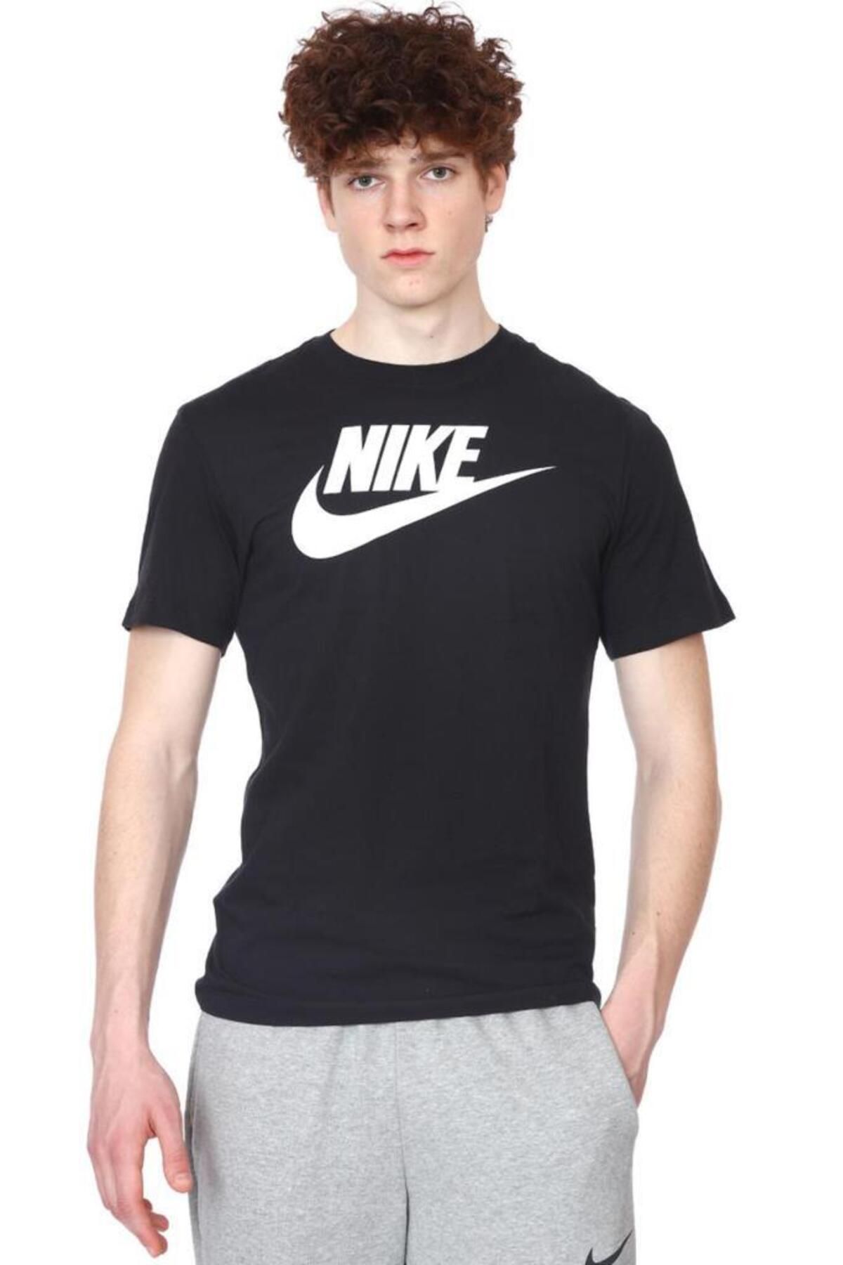 Nike Nsw Tee Icon Future Ar5004 010 Siyah Erkek Ti ort Fiyat Yorumlar Trendyol