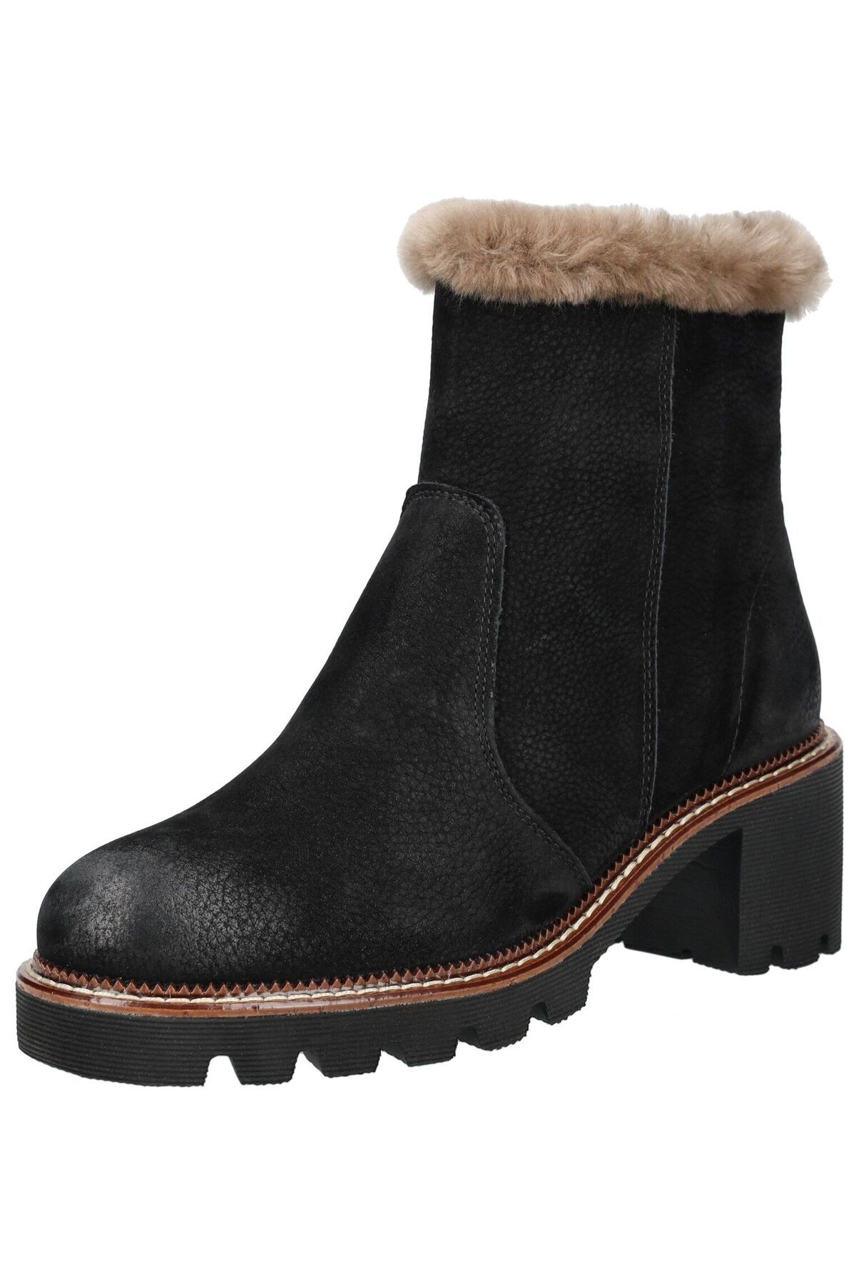 Paul Green-Ankle Boots - Black - Block 1