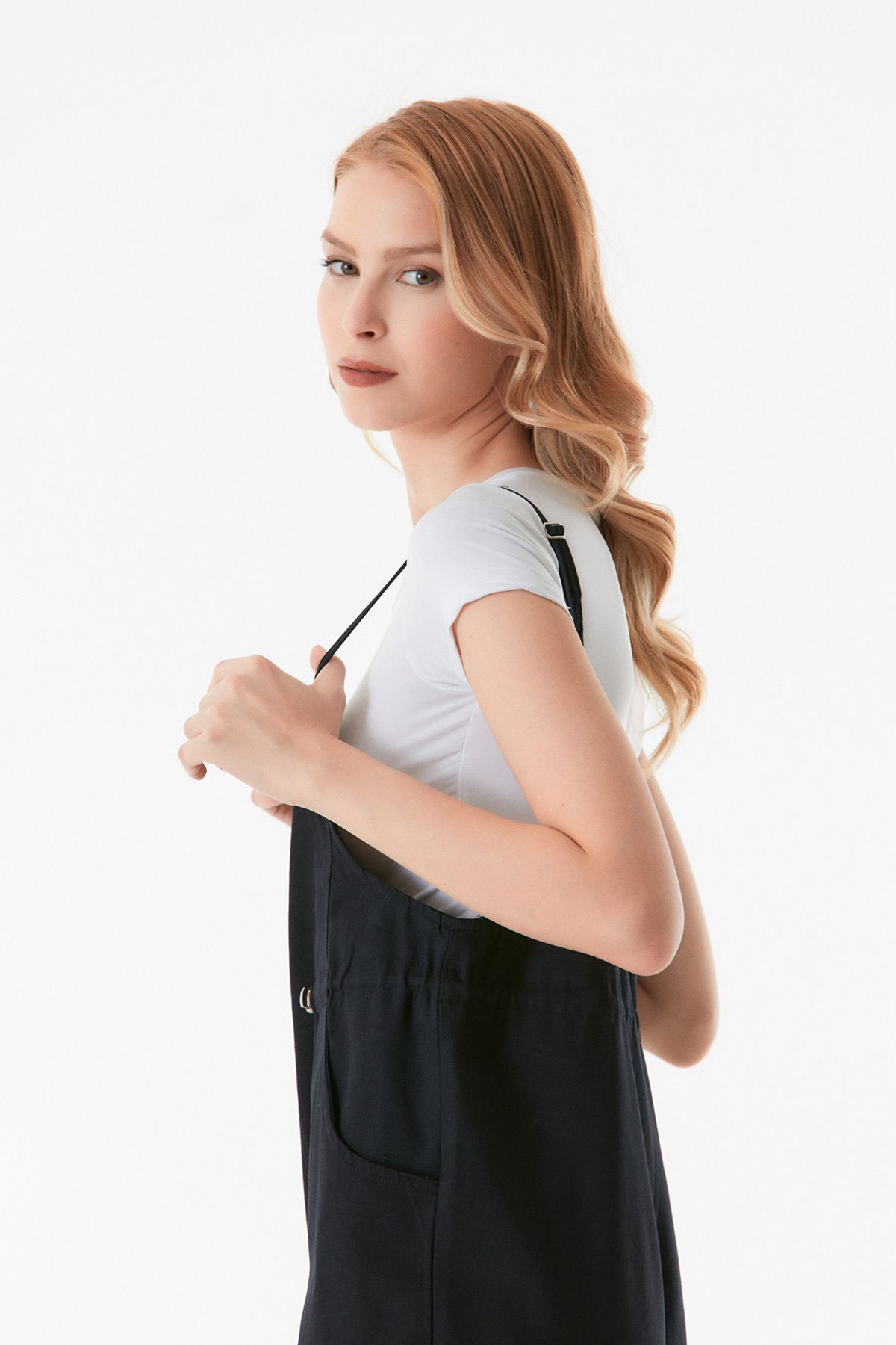 Fulla Moda-Casual Jumpsuit - Rope Strap and Pocket 3